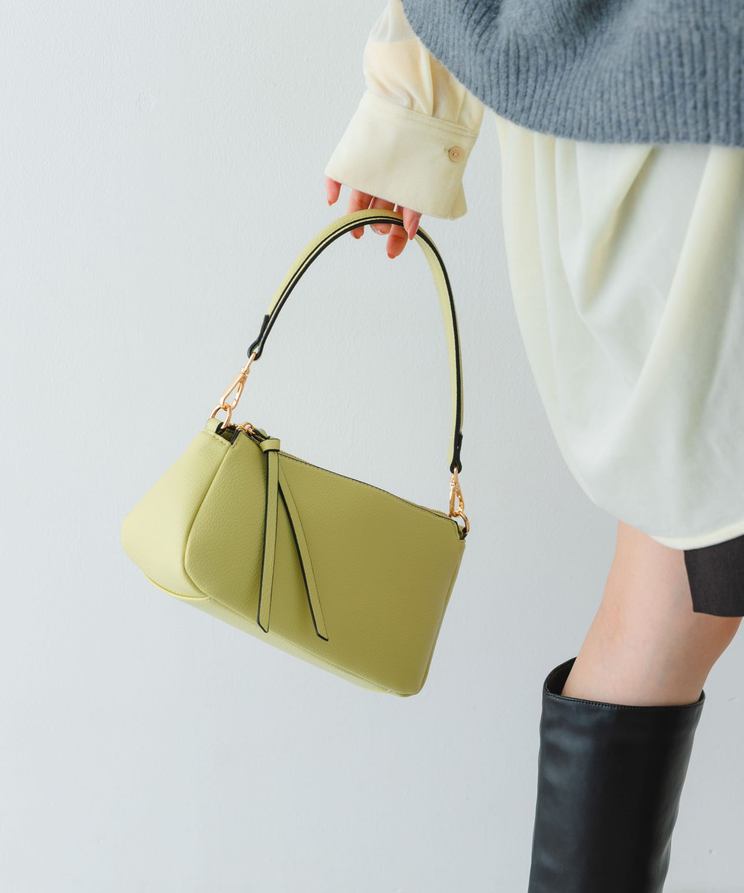 ななめ2WAYショルダーバッグ LIME One