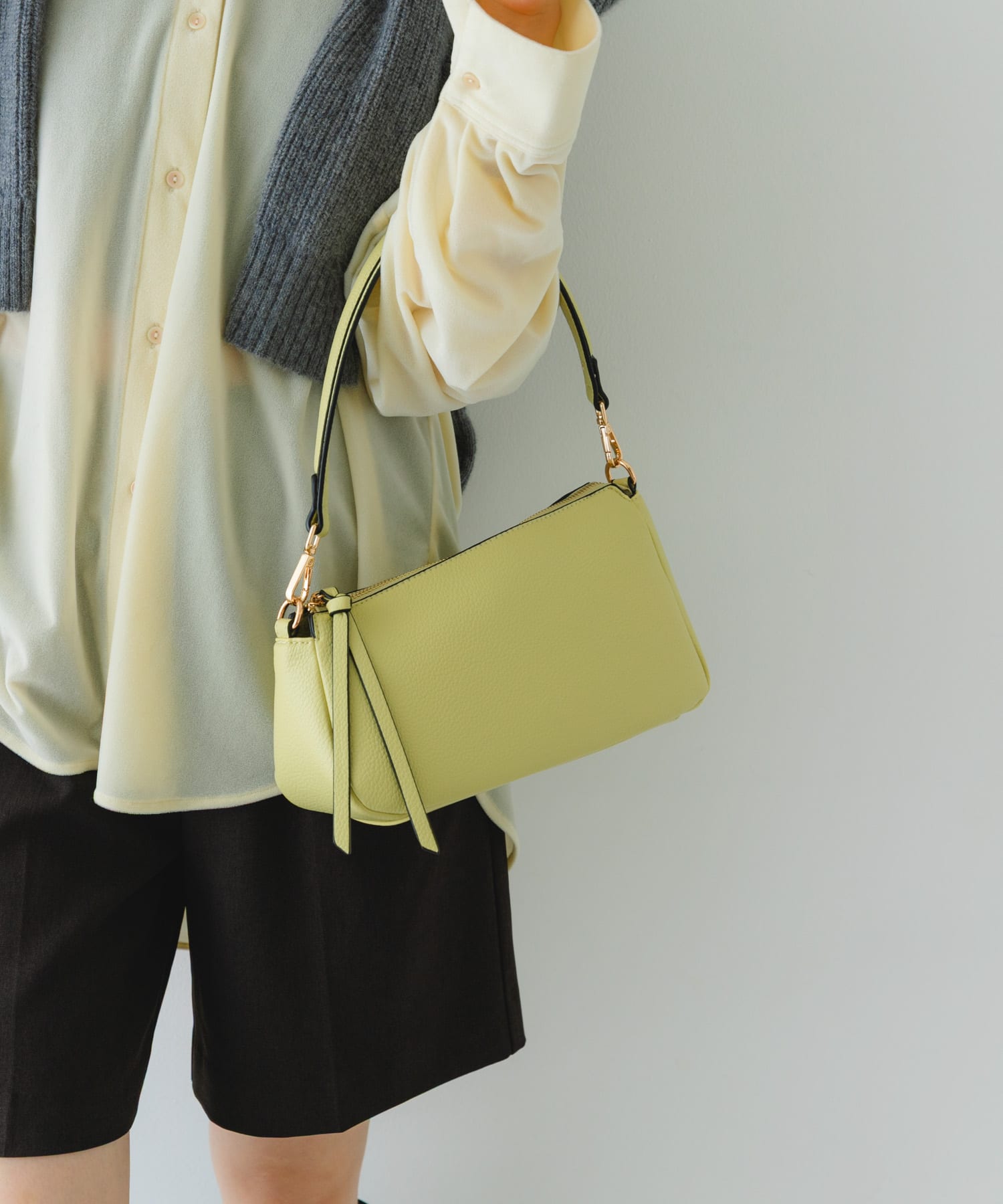 ななめ2WAYショルダーバッグ LIME One