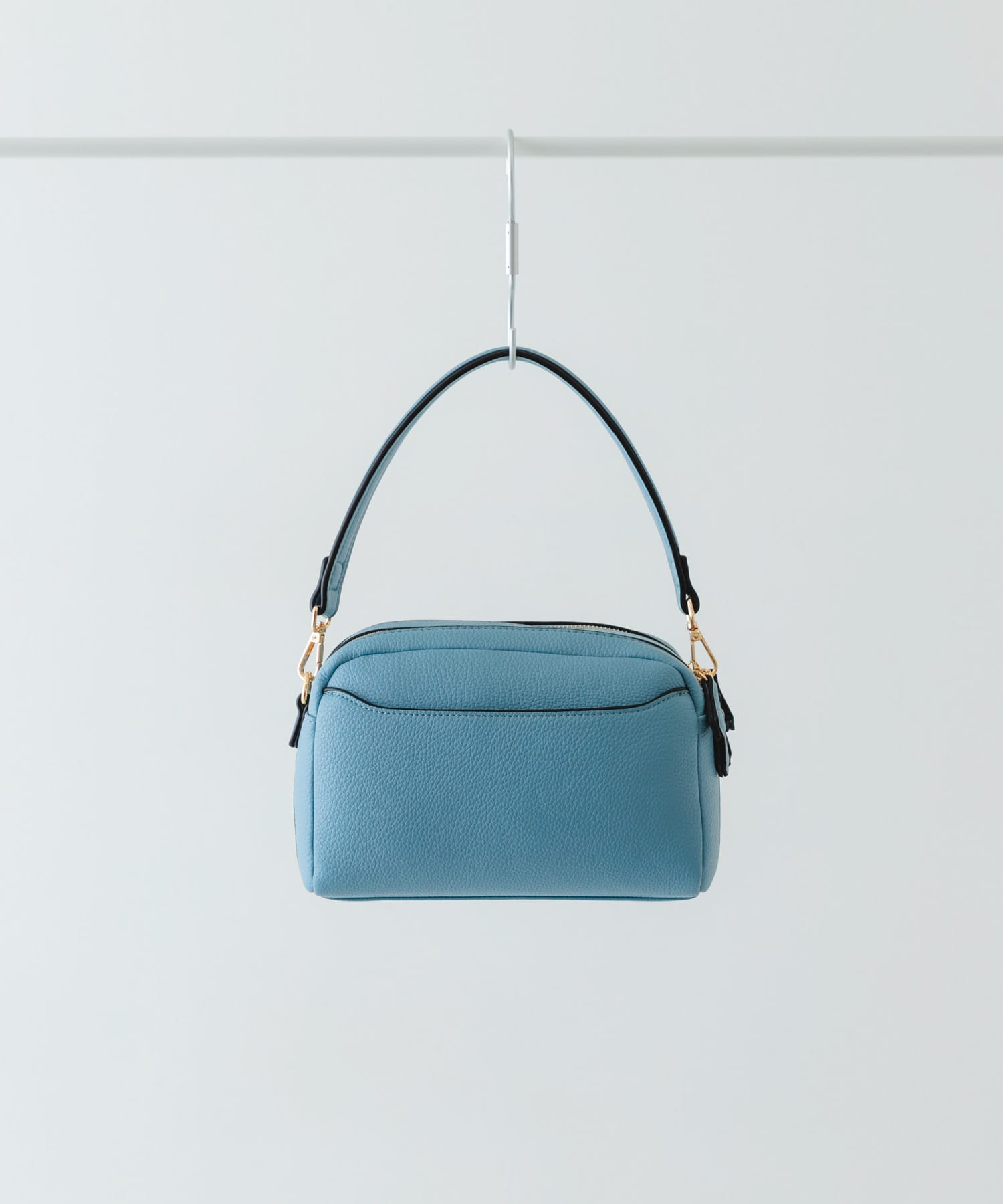 フロントポケットショルダーバッグ BLUE One