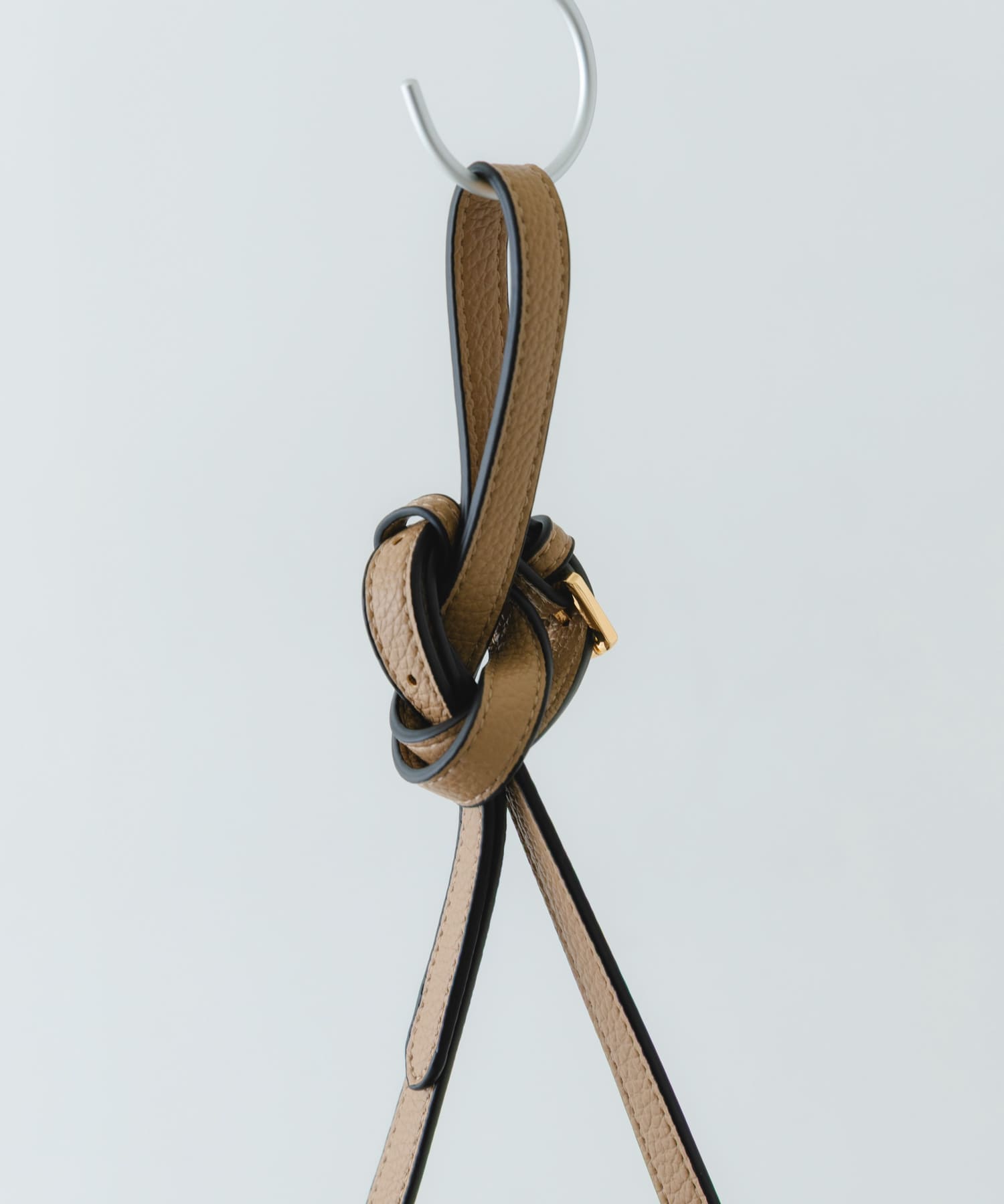 フロントポケットタテナガショルダーバッグ BEIGE One