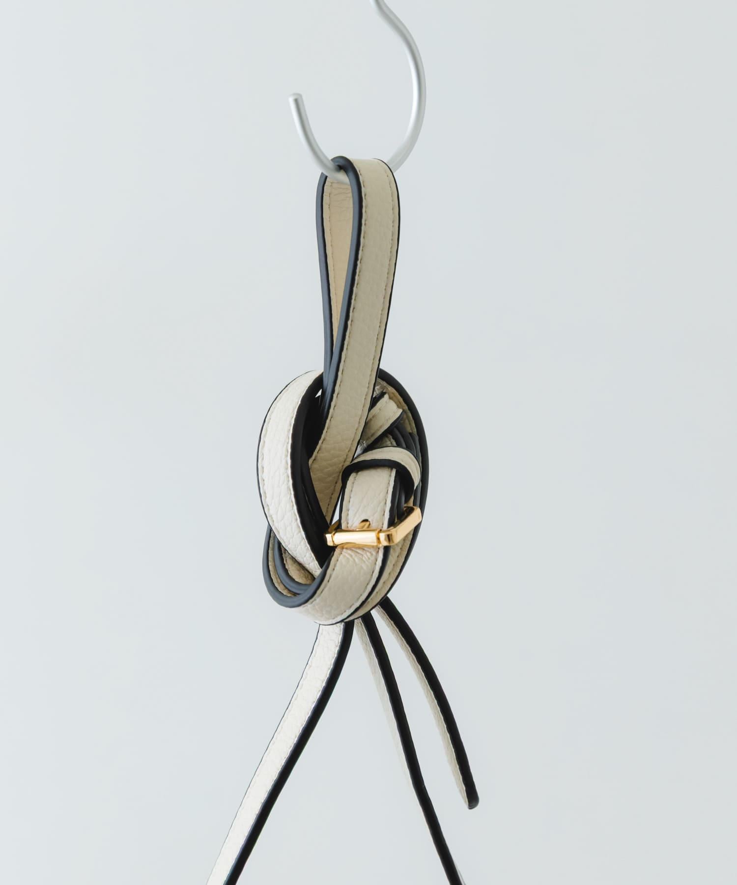 フロントポケットタテナガショルダーバッグ WHITE One