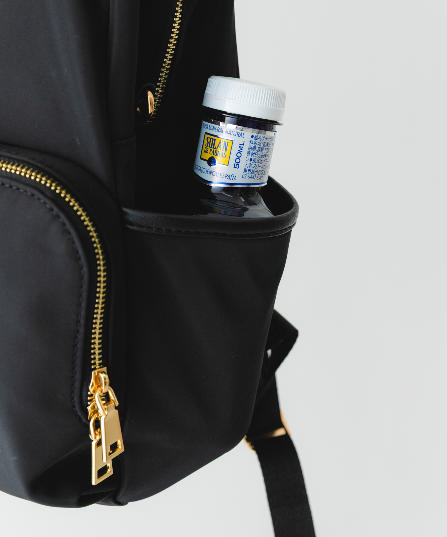 10ポケット撥水リュック BLACK One