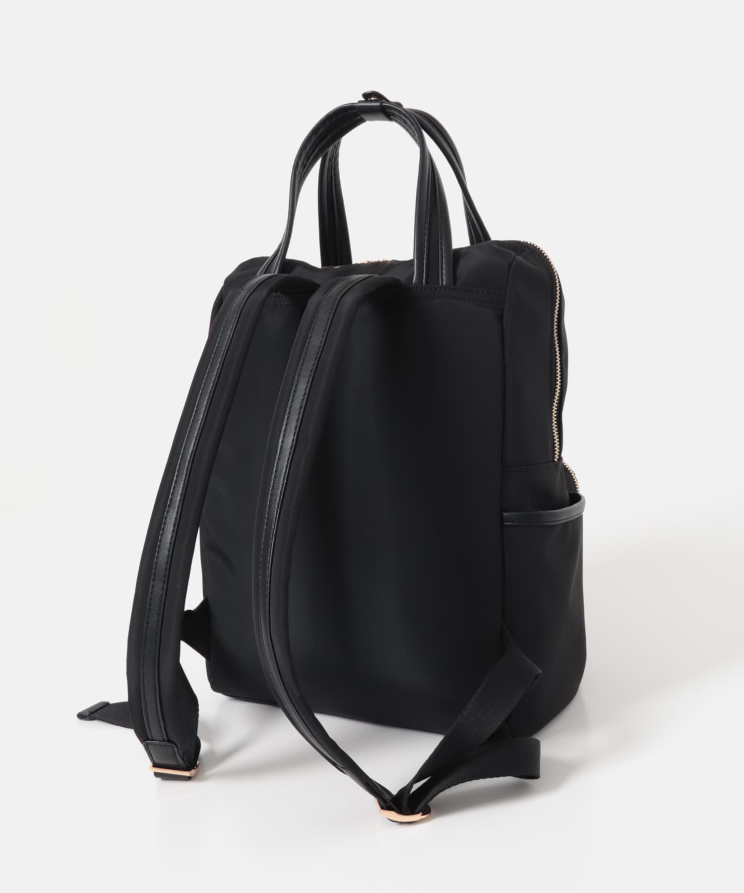10ポケット撥水リュック BLACK One