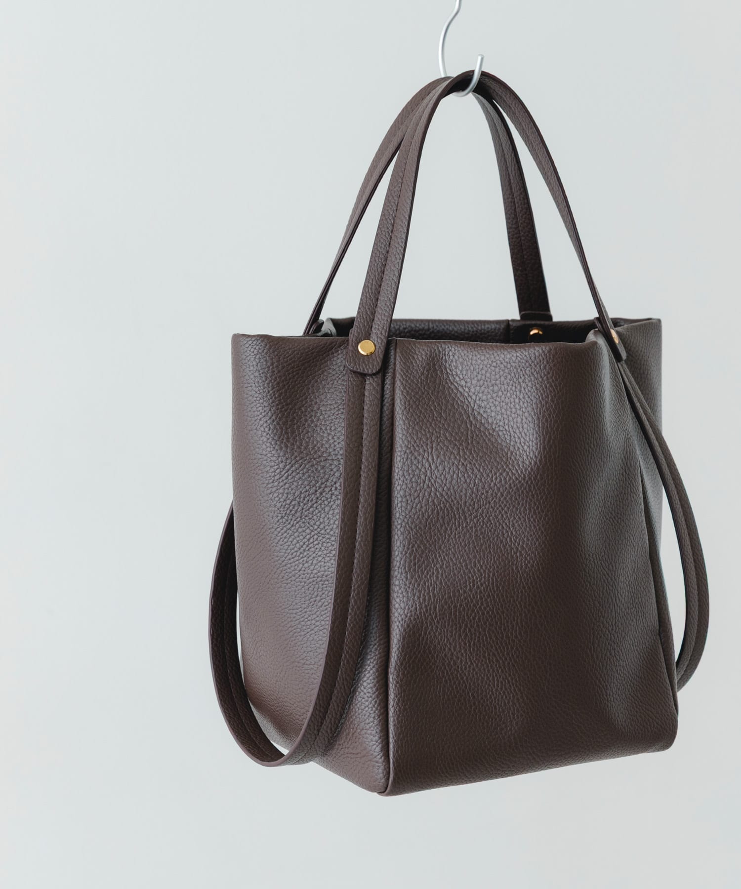 2WAYバケツバッグ BROWN One