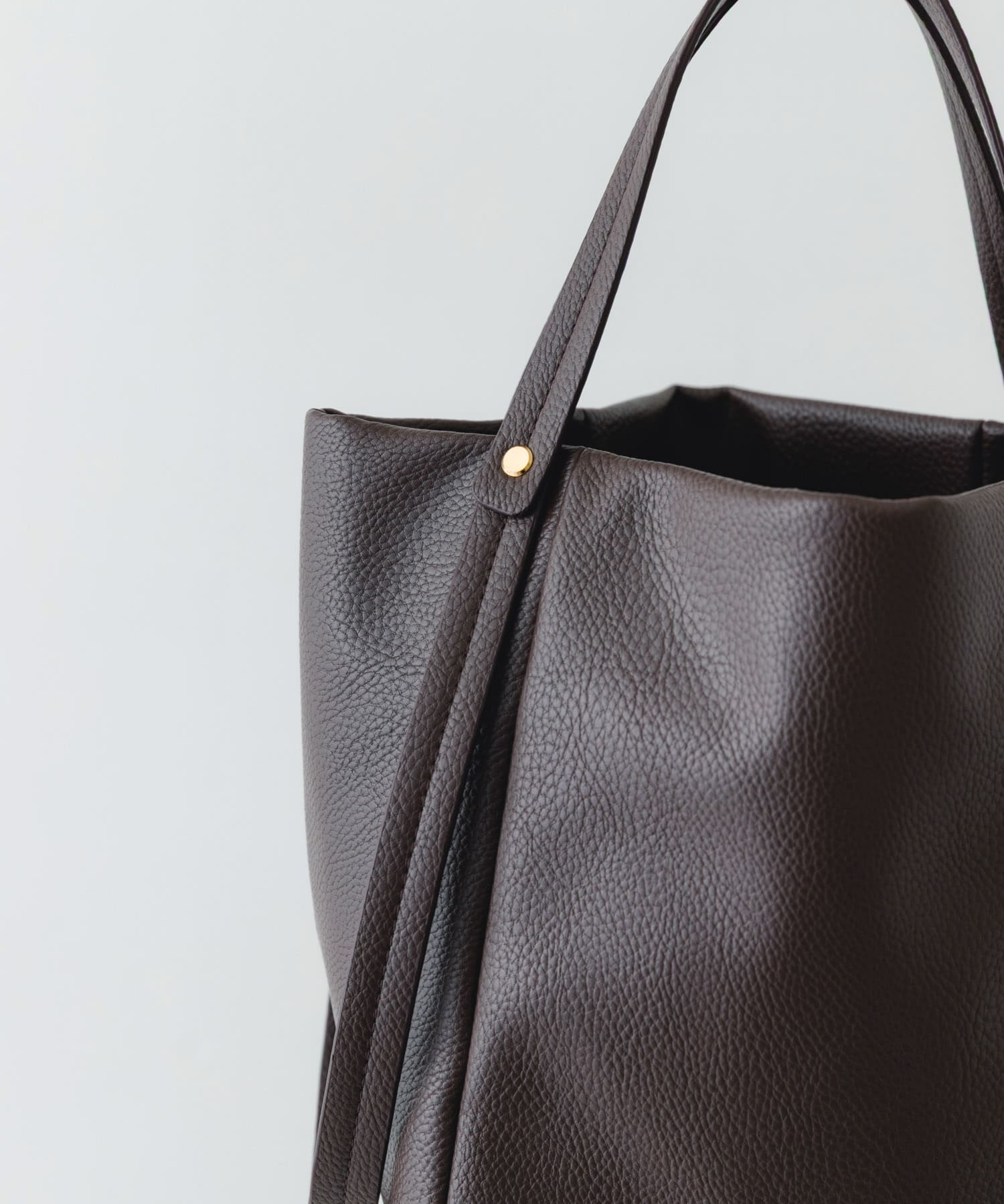 2WAYバケツバッグ BROWN One