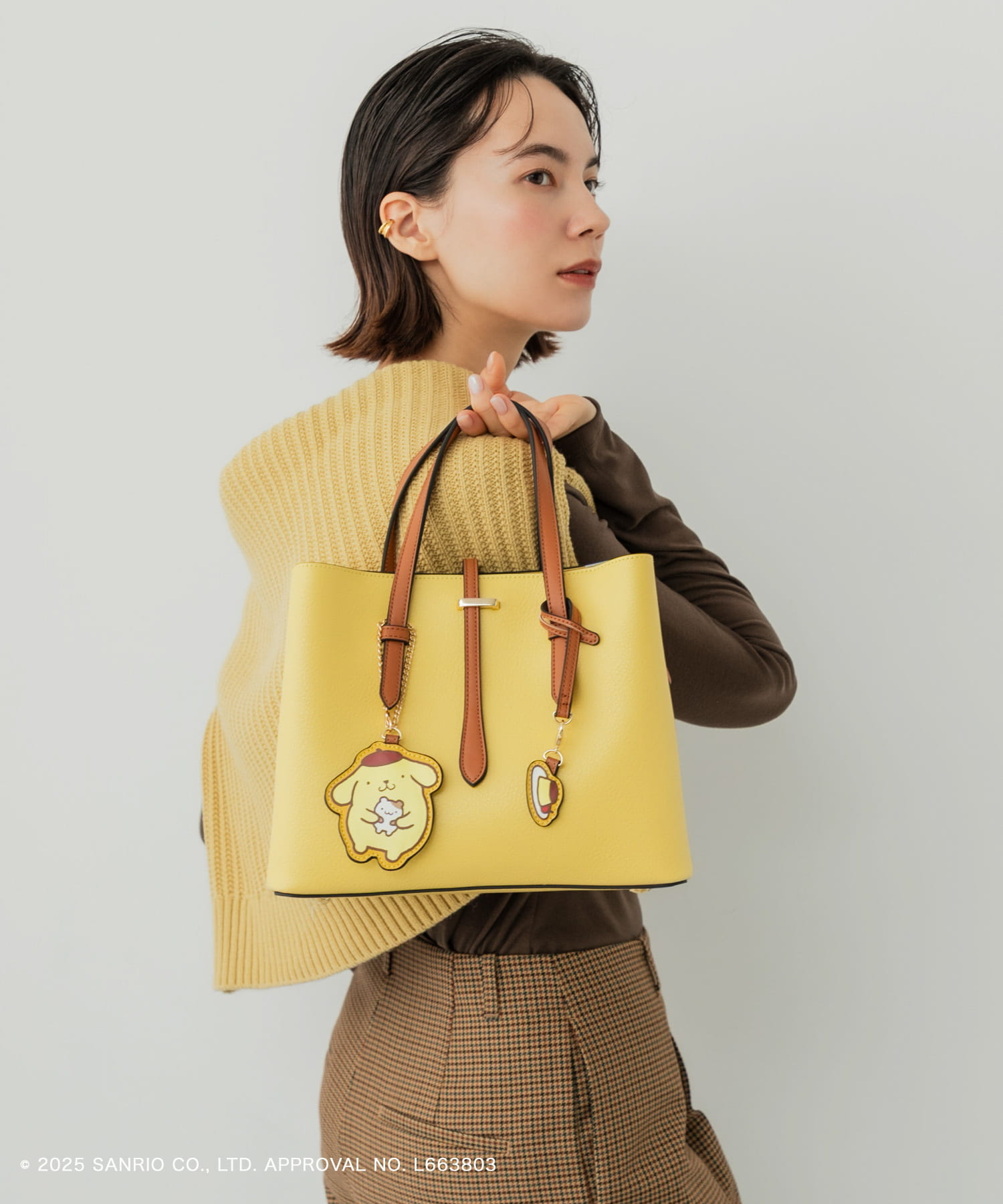 サンリオキャラクターズ チャーム付バッグ