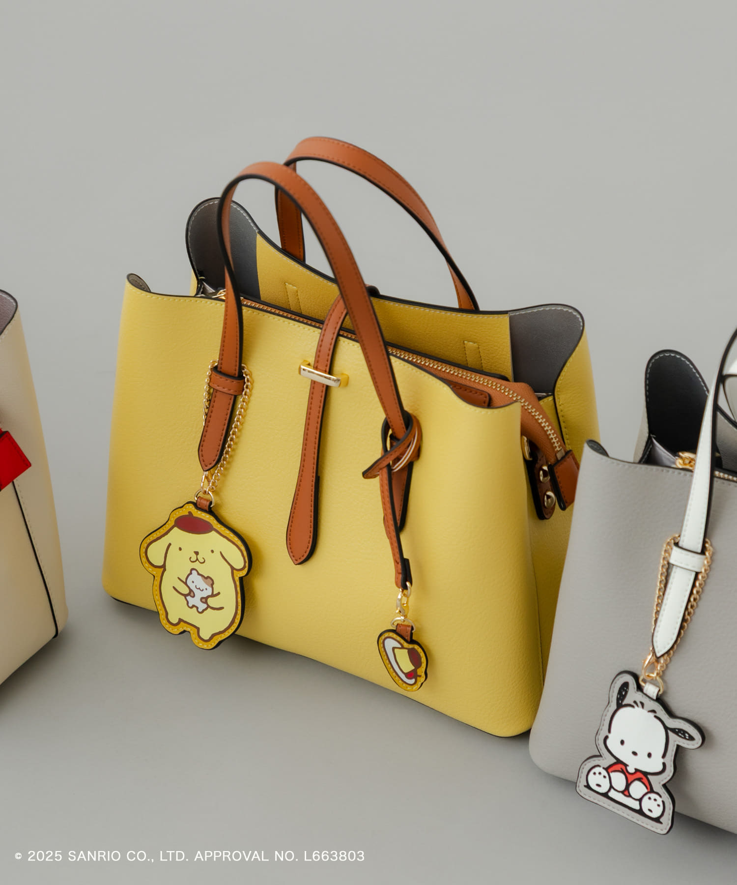 サンリオキャラクターズ チャーム付バッグ YELxCML One