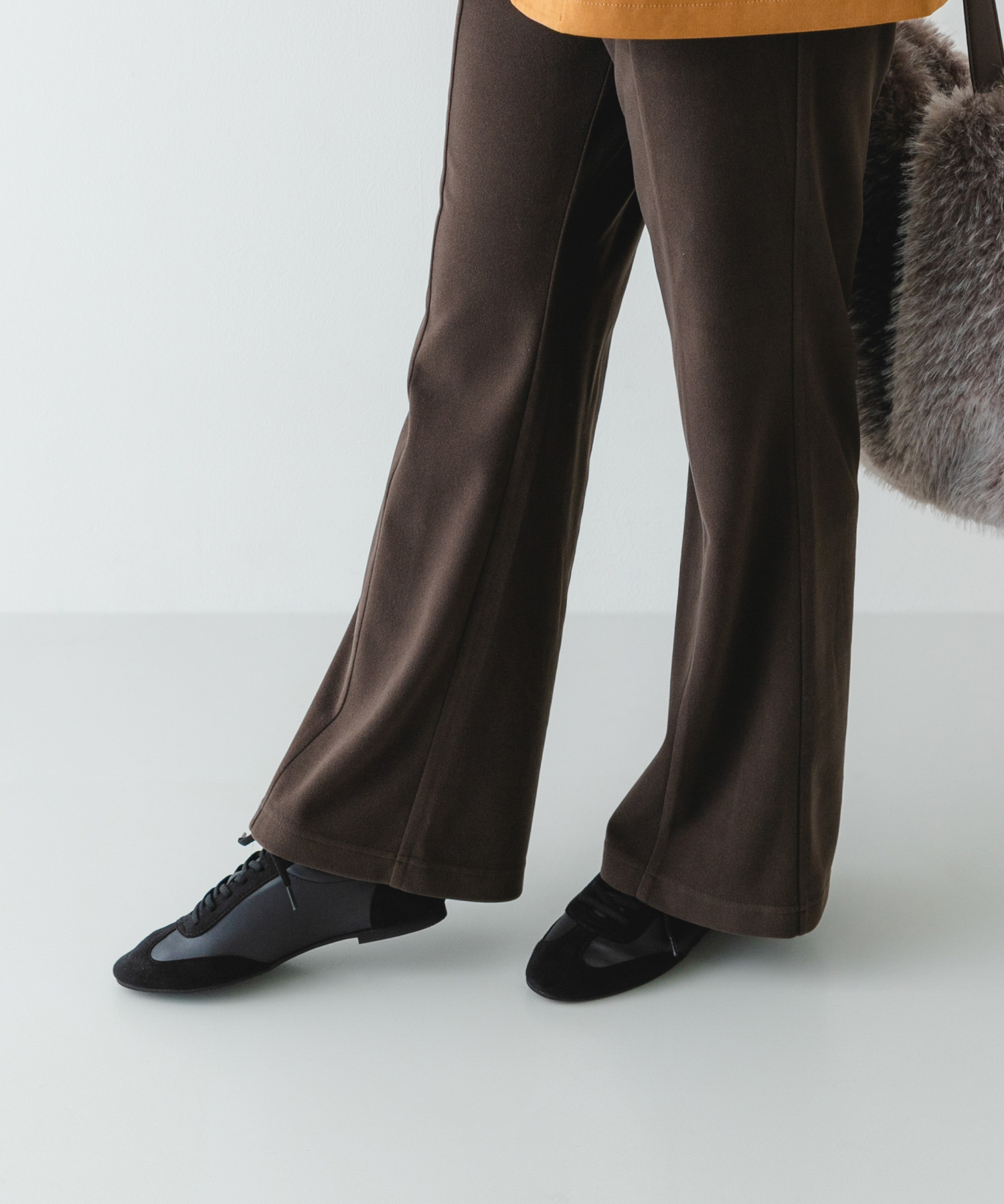 『WEB/一部店舗限定』ストレッチシューレースシューズ BLACK 36