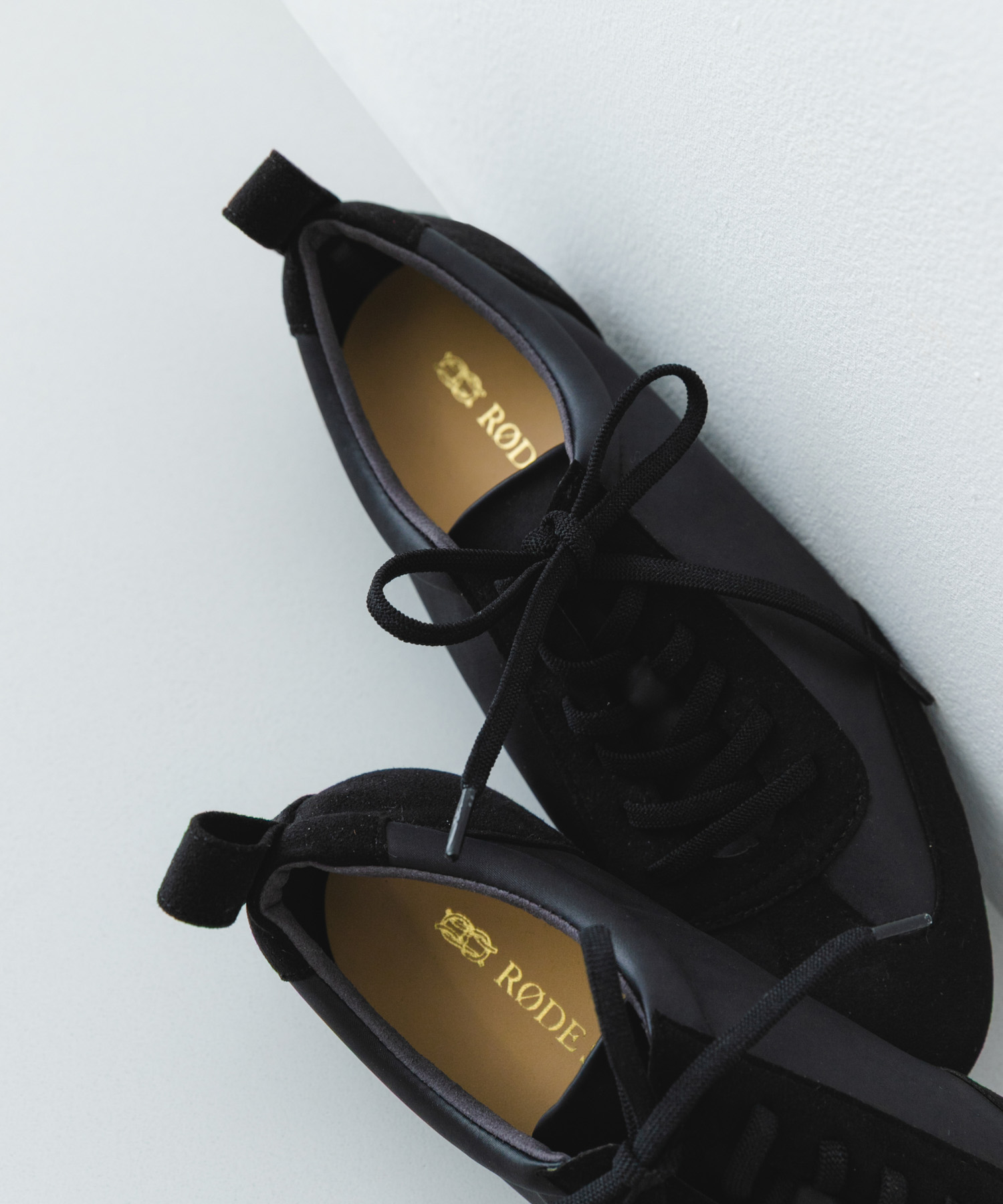 『WEB/一部店舗限定』ストレッチシューレースシューズ BLACK 36