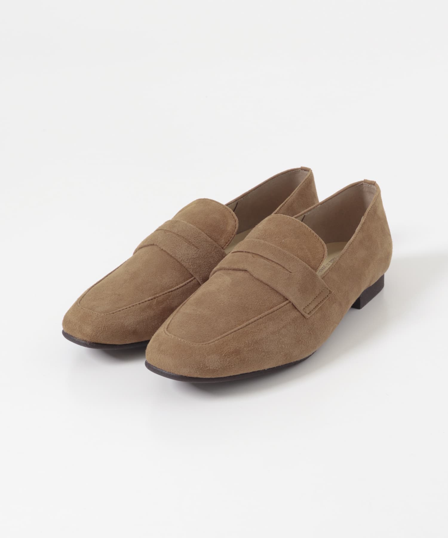 『リアルレザー』レザーローファー CAMEL 36