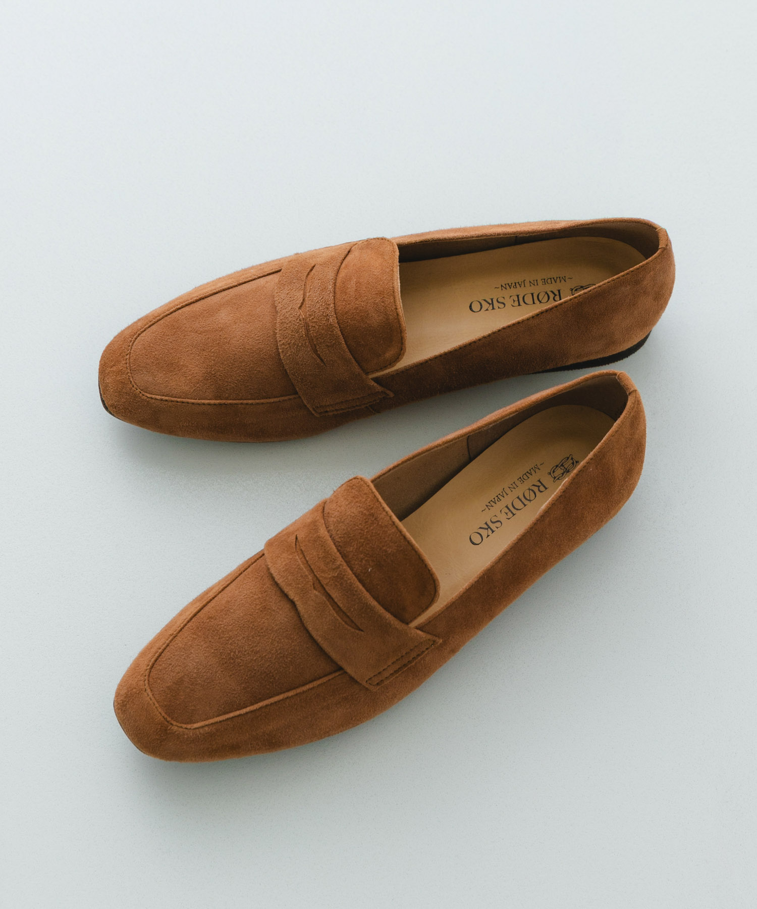 『WEB限定/一部店舗限定』『リアルレザー』レザーローファー CAMEL 36