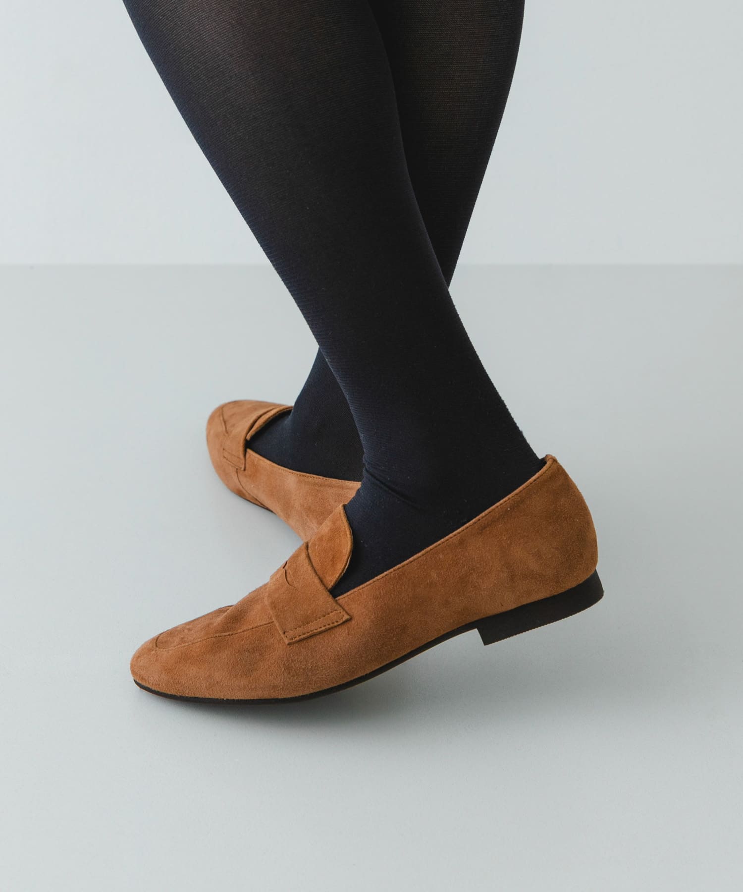 『WEB限定/一部店舗限定』『リアルレザー』レザーローファー CAMEL 36