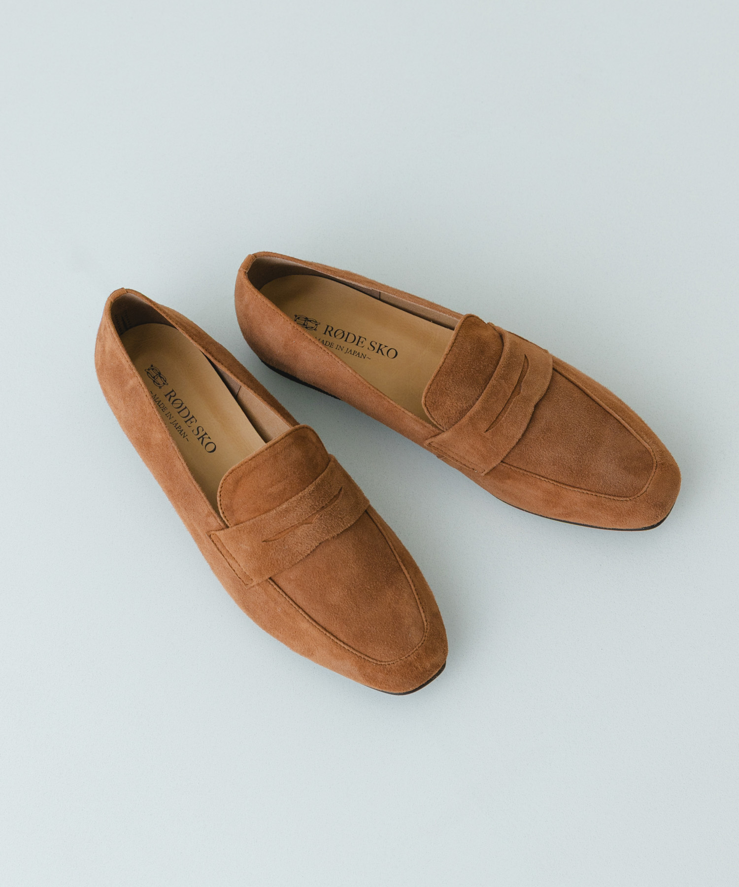 『WEB限定/一部店舗限定』『リアルレザー』レザーローファー CAMEL 36