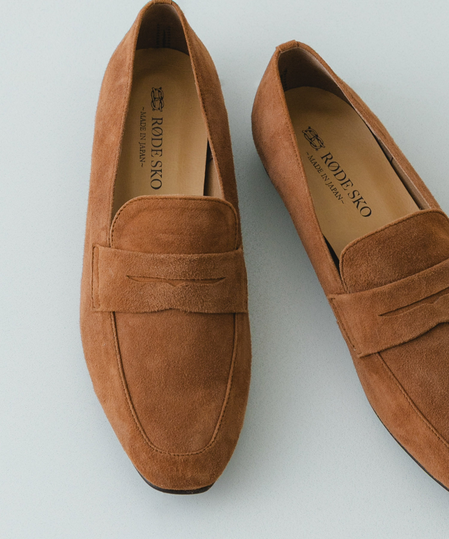 『WEB限定/一部店舗限定』『リアルレザー』レザーローファー CAMEL 36