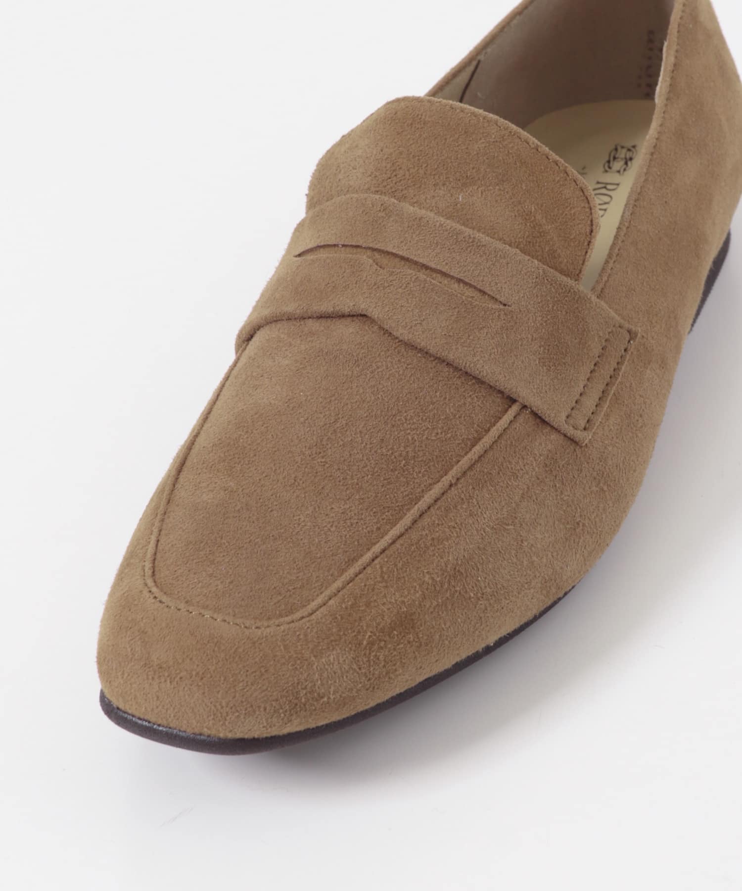 『リアルレザー』レザーローファー CAMEL 36