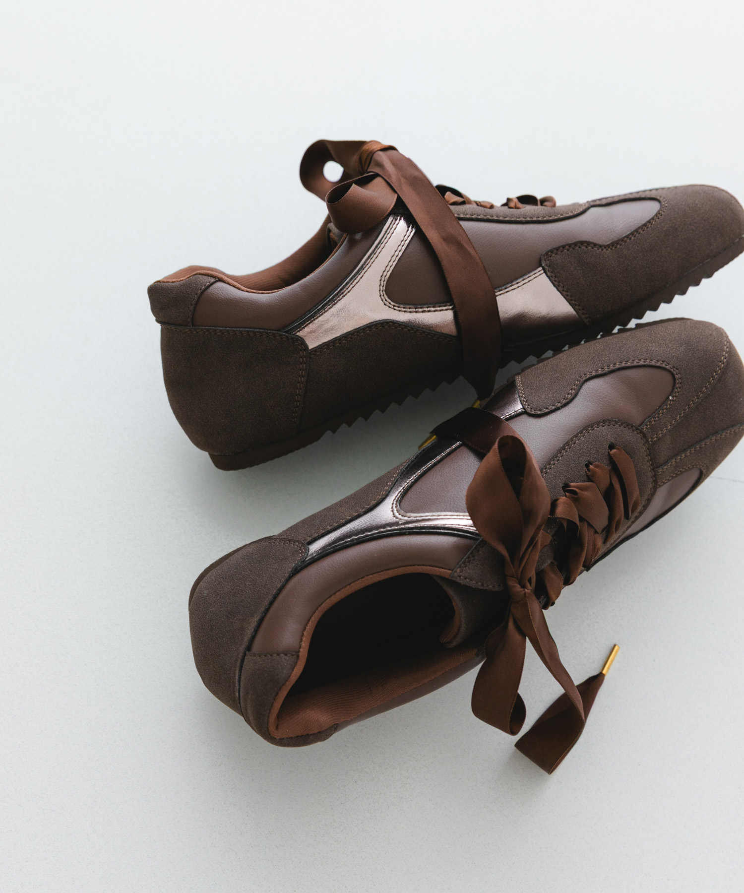 2WAYリボンスニーカー CHOCO 36