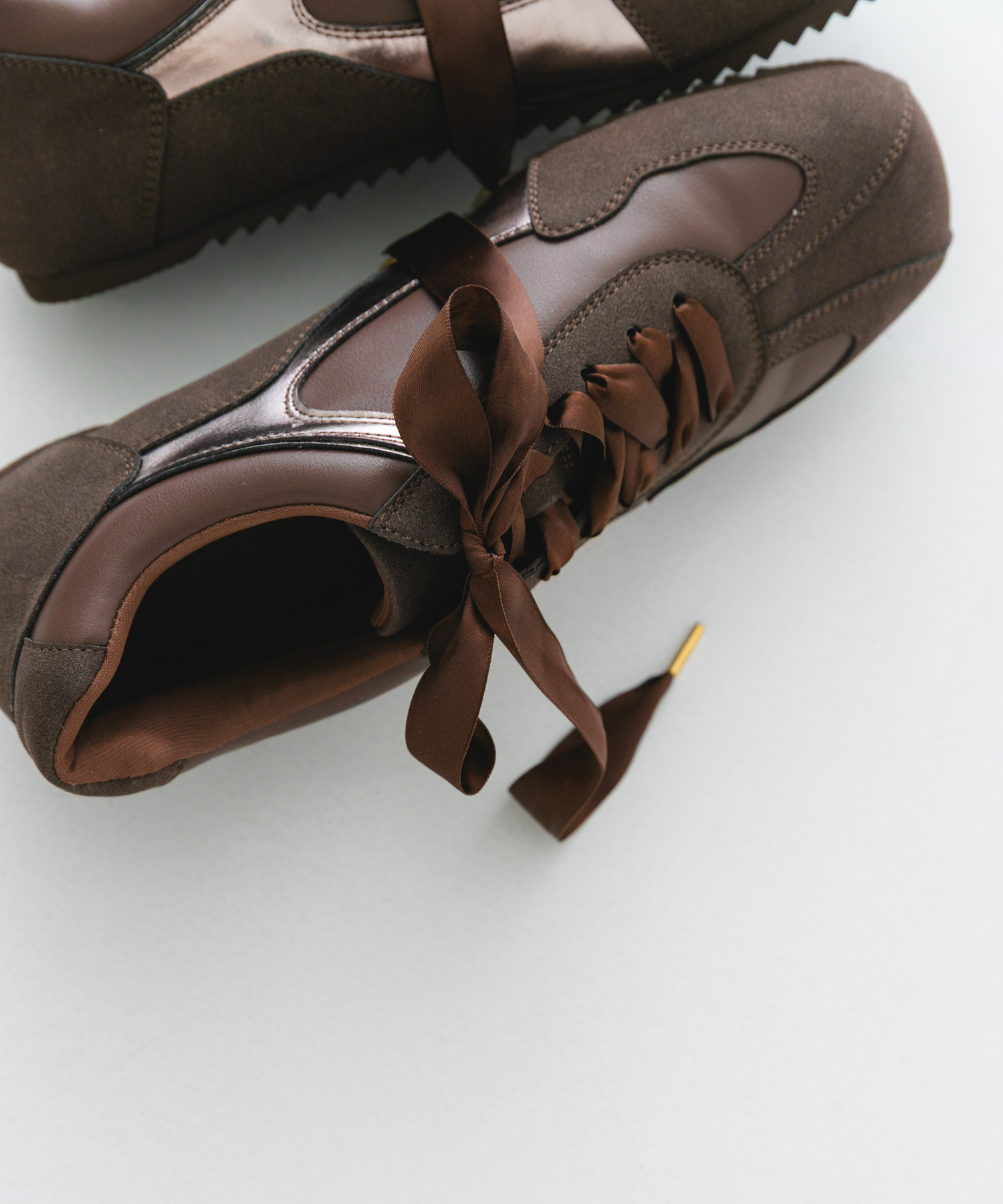 2WAYリボンスニーカー CHOCO 36