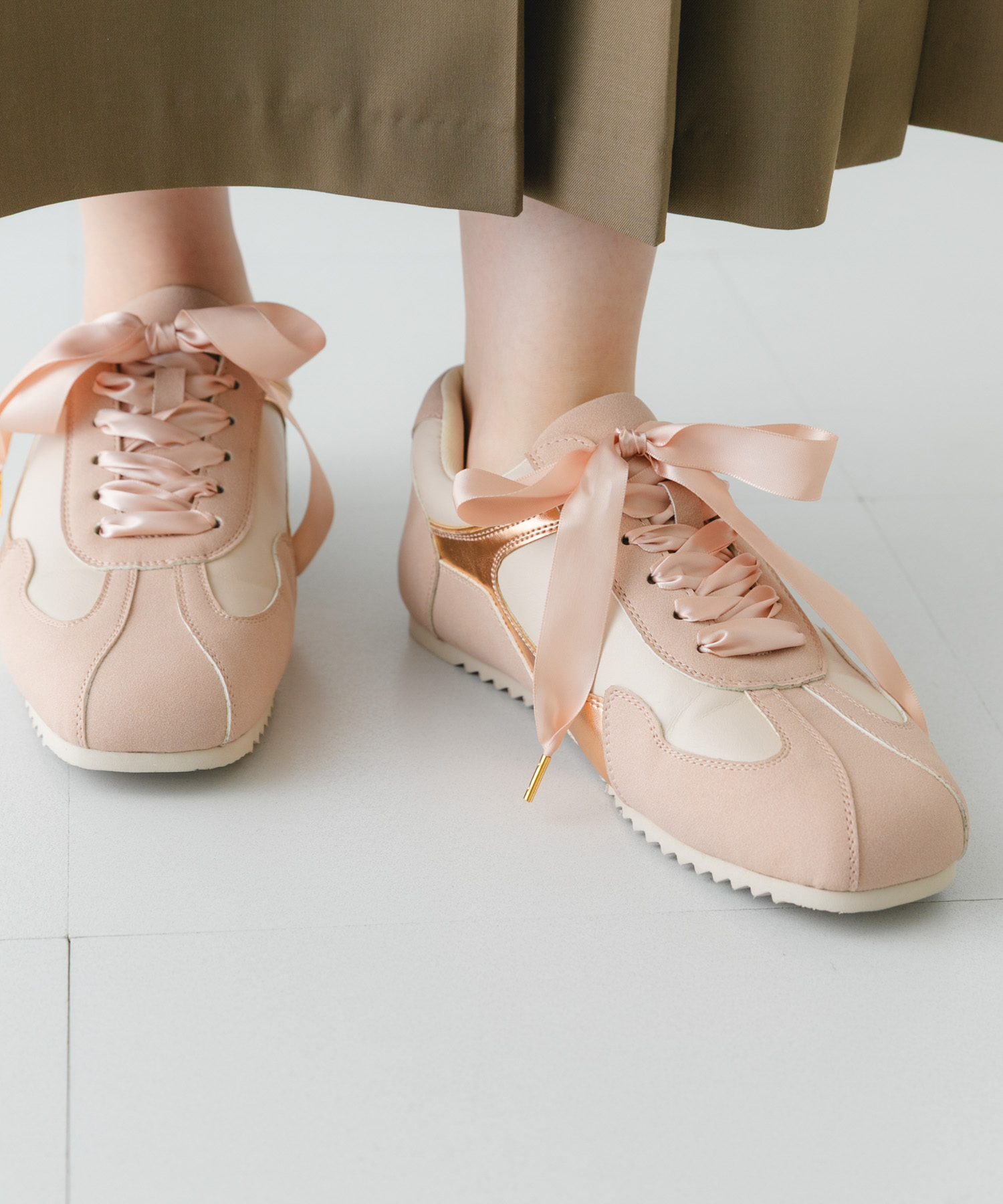 2WAYリボンスニーカー PINK 36