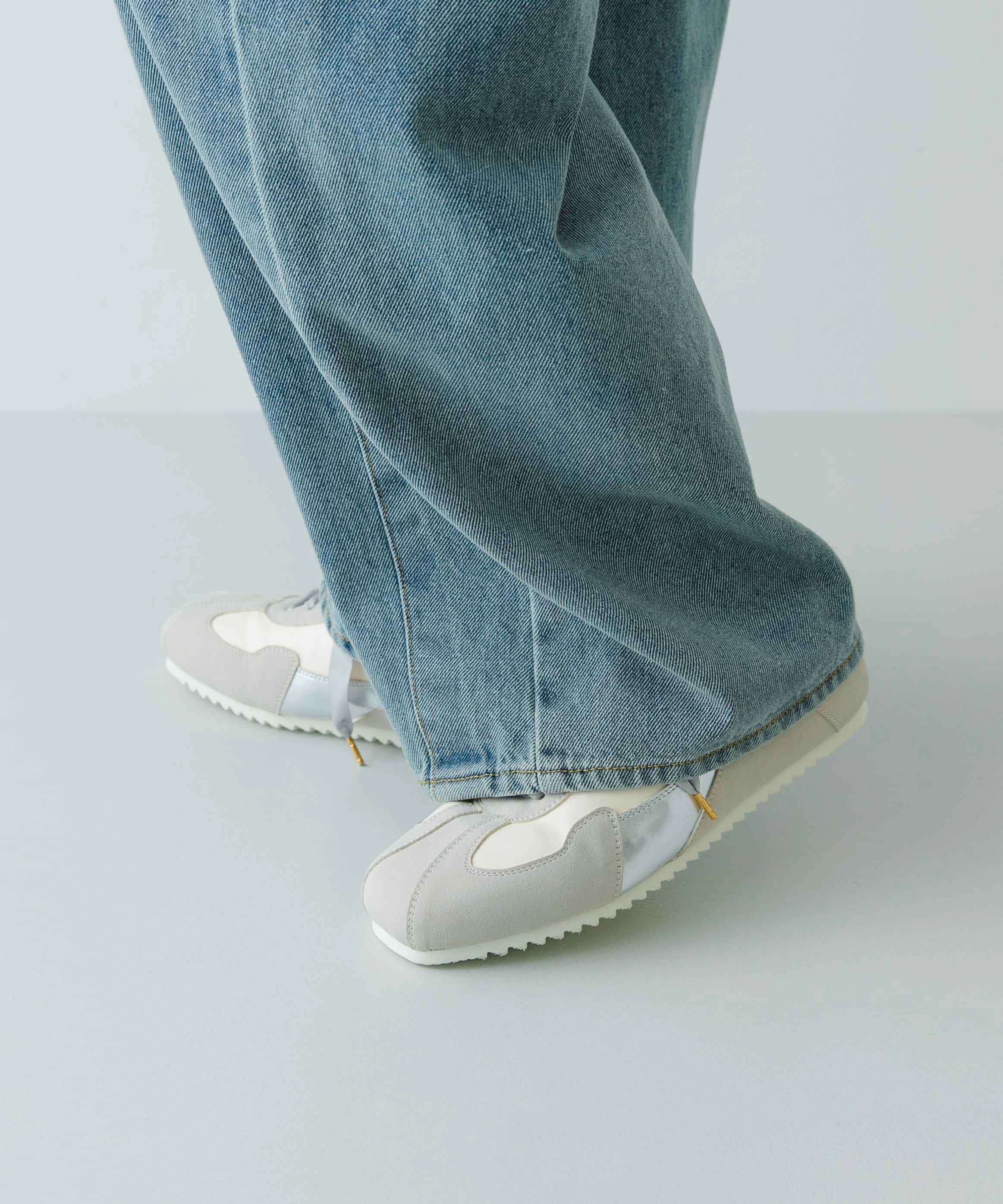 2WAYリボンスニーカー GRAY 37