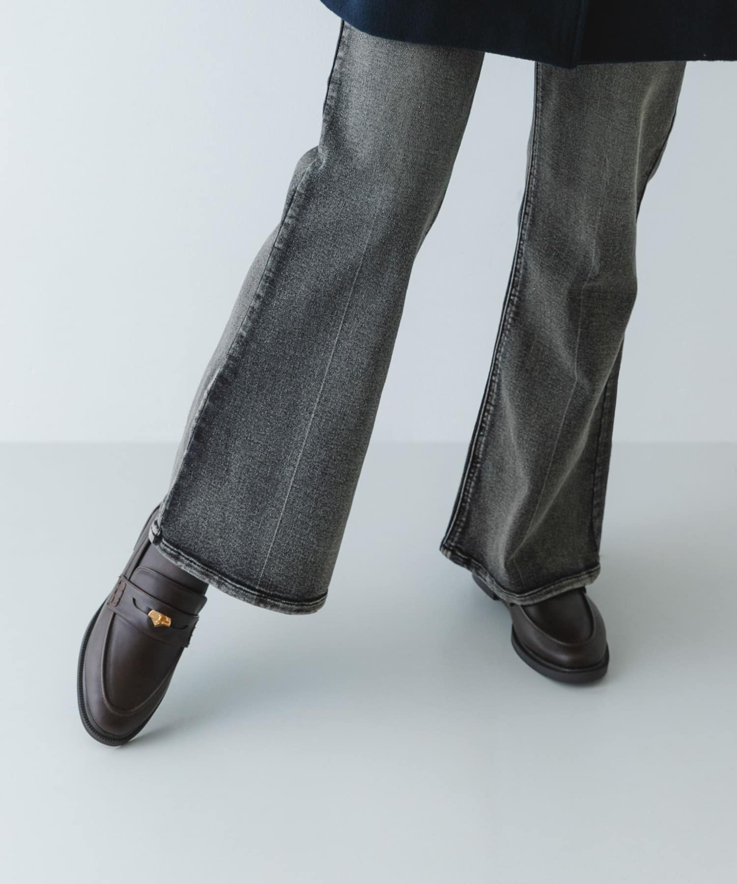 『WEB/一部店舗限定』コインローファー BROWN 36