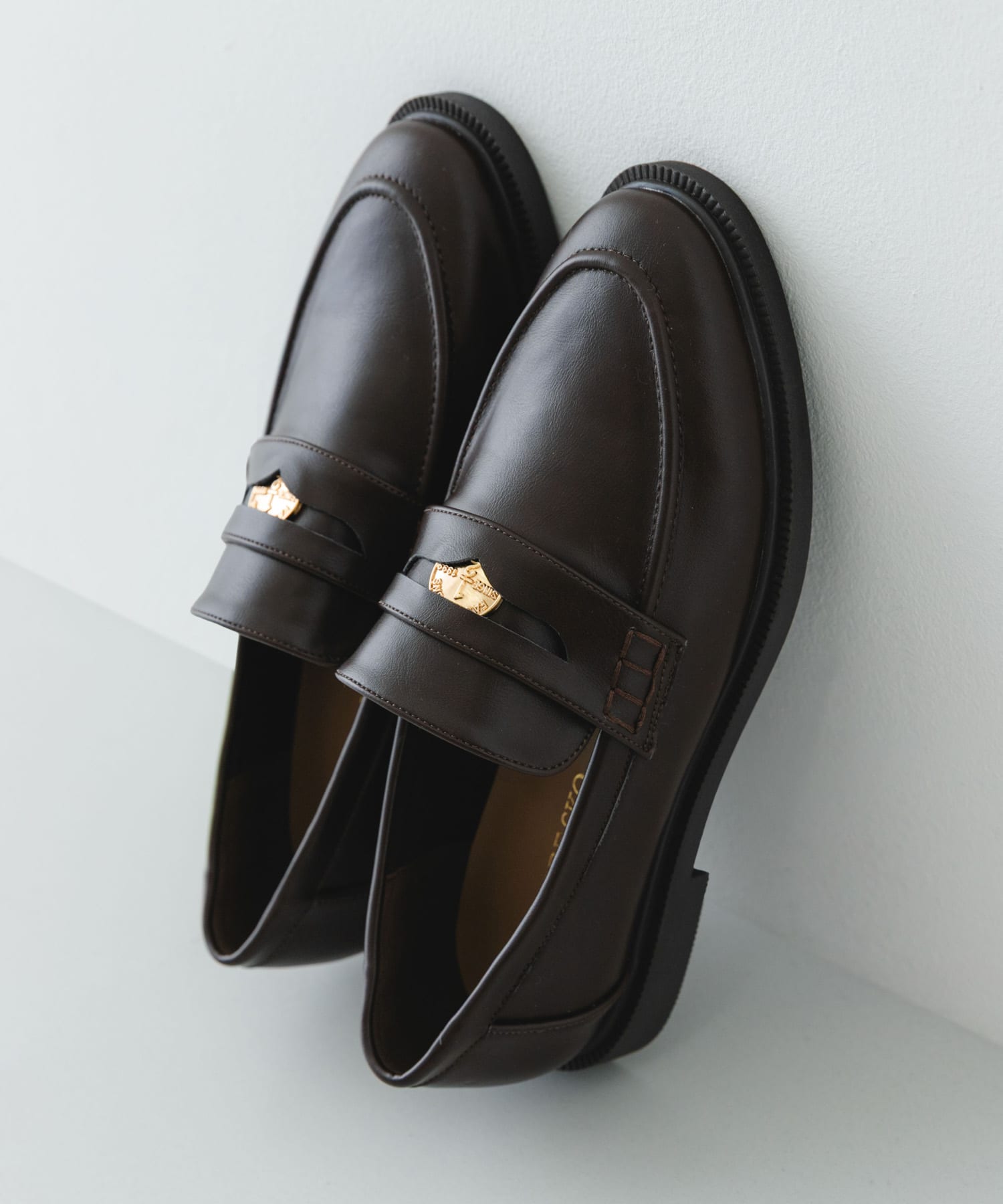 『WEB/一部店舗限定』コインローファー BROWN 36