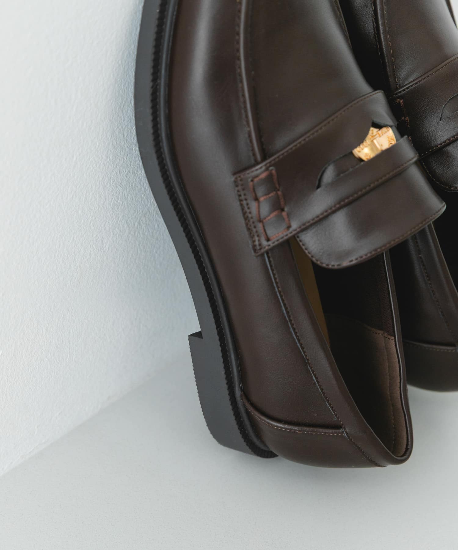 『WEB/一部店舗限定』コインローファー BROWN 36