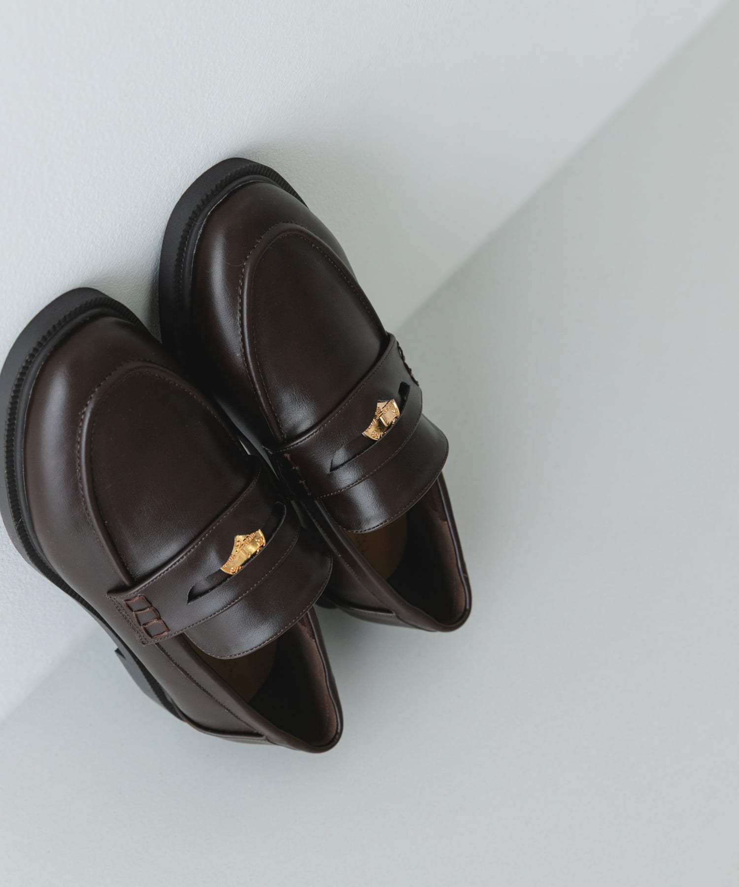 『WEB/一部店舗限定』コインローファー BROWN 36