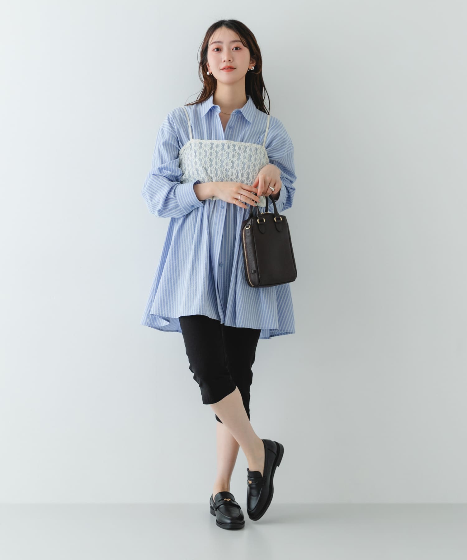 『WEB/一部店舗限定』コインローファー BLACK 36