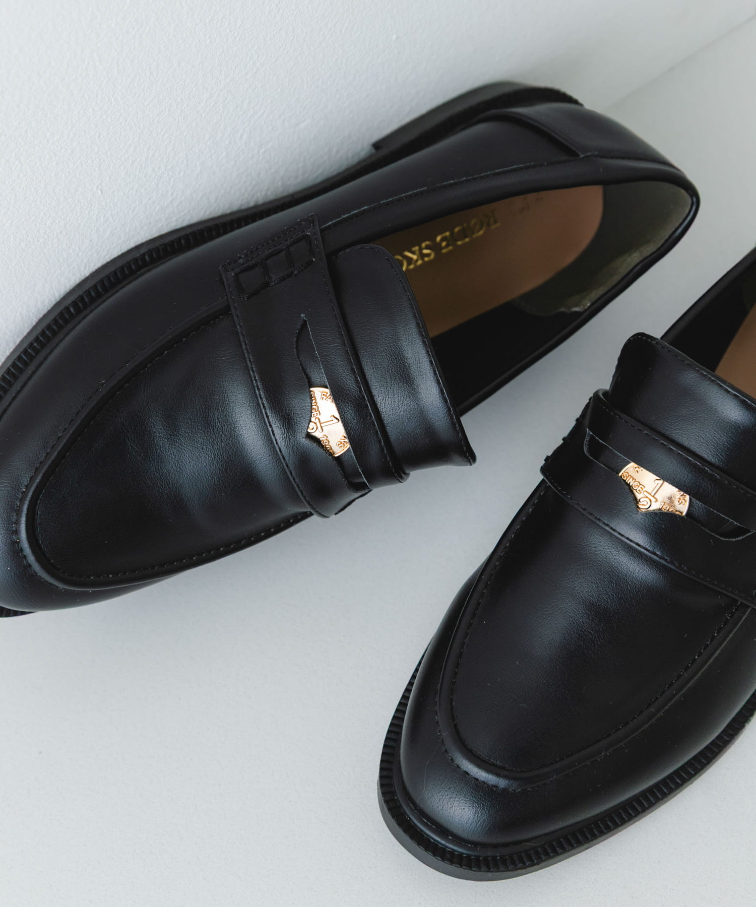 『WEB/一部店舗限定』コインローファー BLACK 36