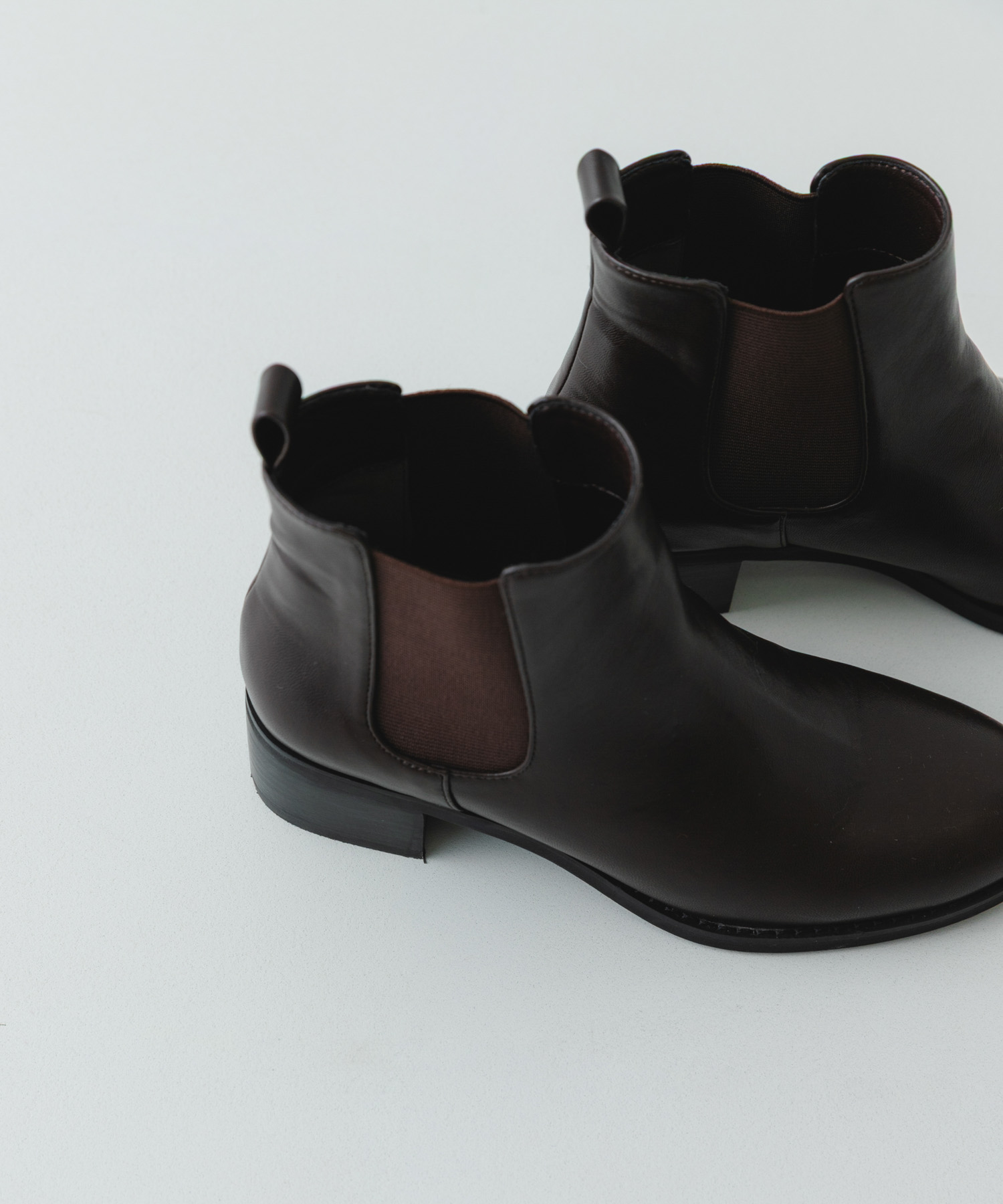 撥水サイドゴアブーツ D.BROWN 36