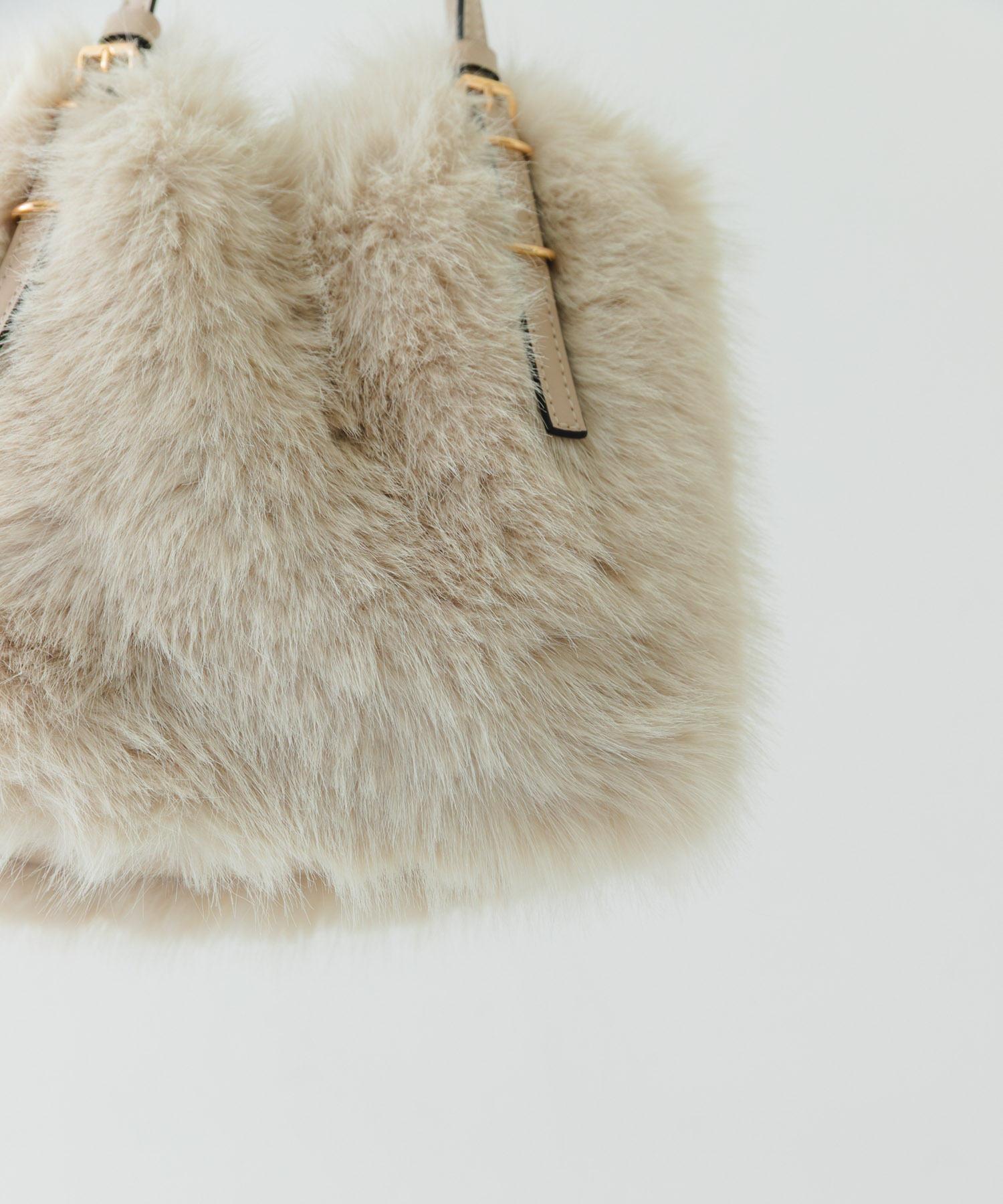 フラッフィー2WAYバッグ IVORY one