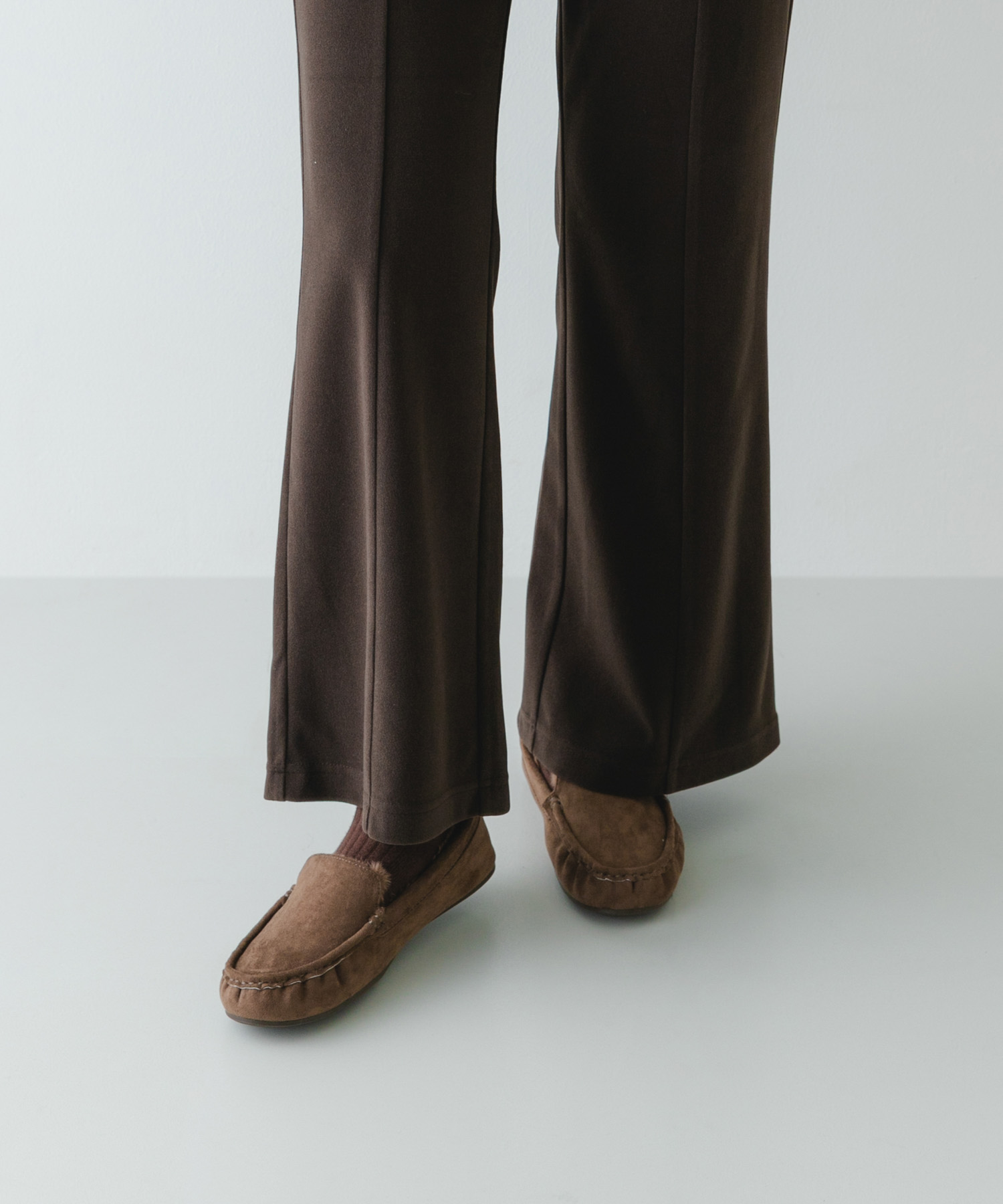 撥水フラッフィースリッポン TAUPE 36