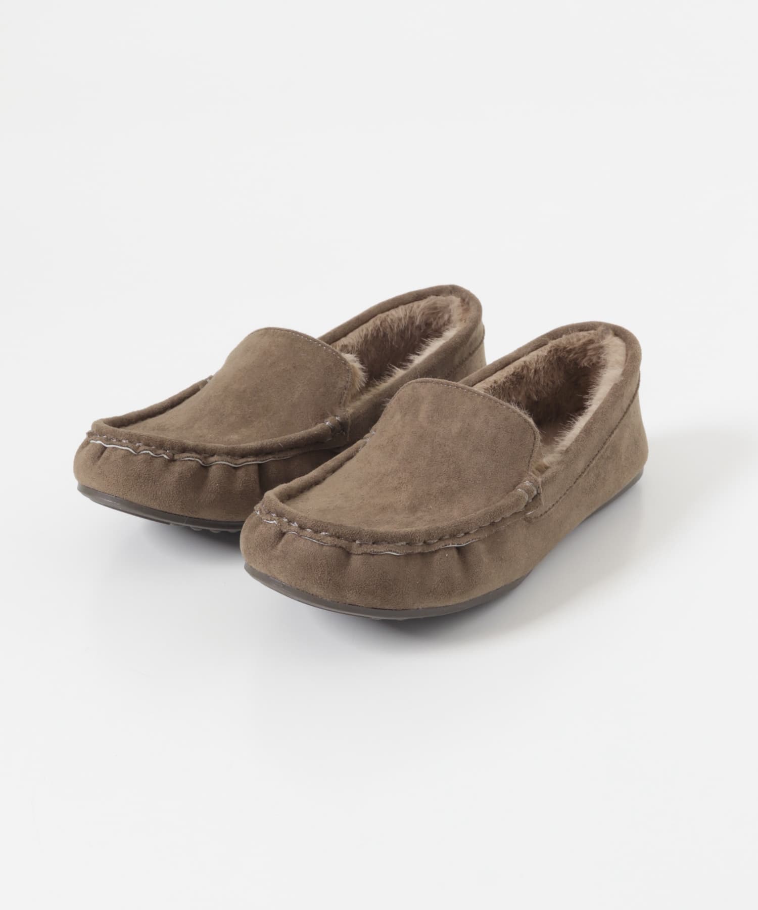 撥水フラッフィースリッポン TAUPE 36
