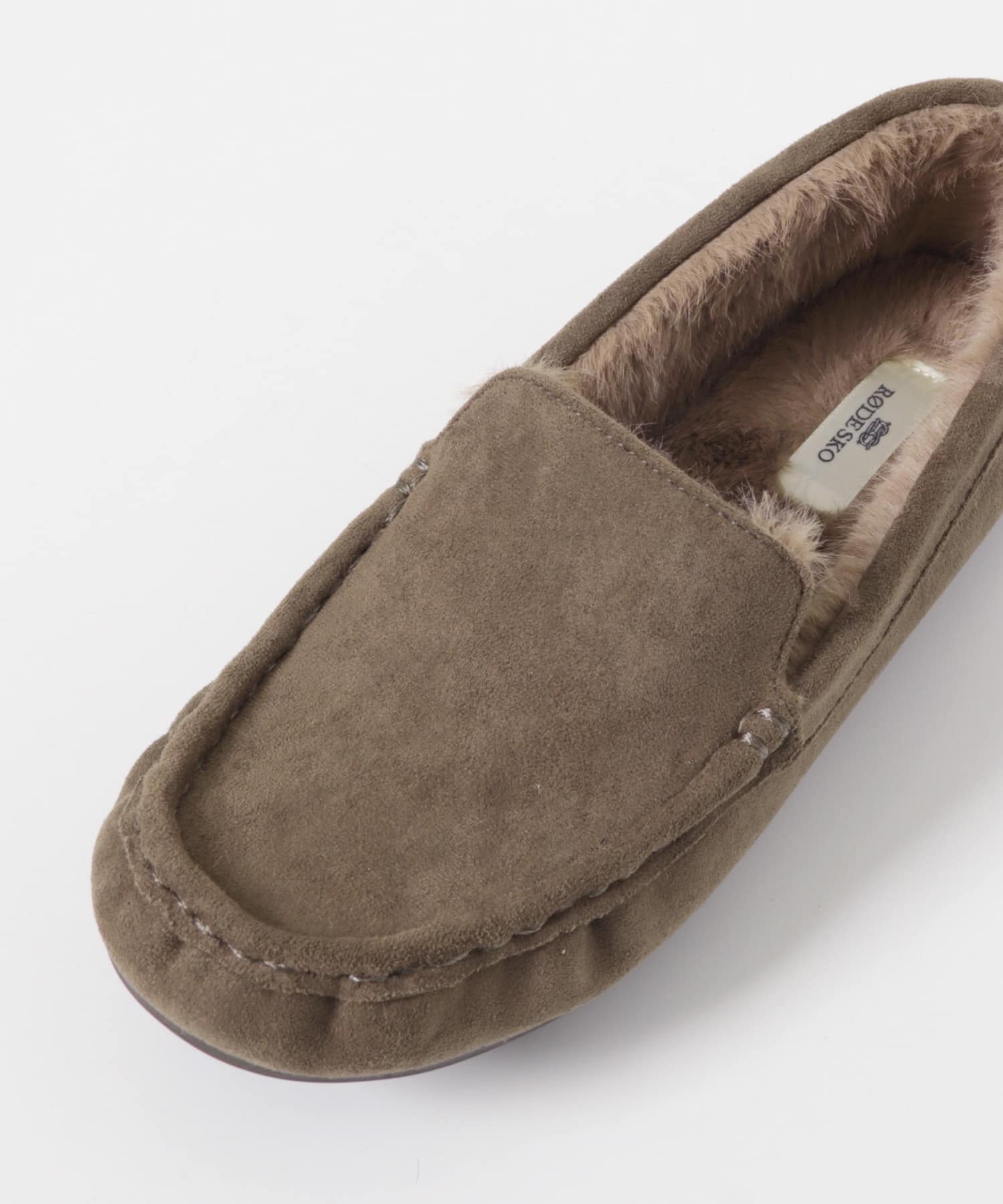 撥水フラッフィースリッポン TAUPE 36