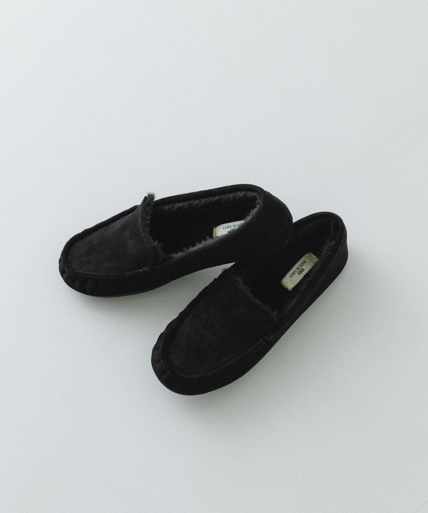 撥水フラッフィースリッポン BLACK 36