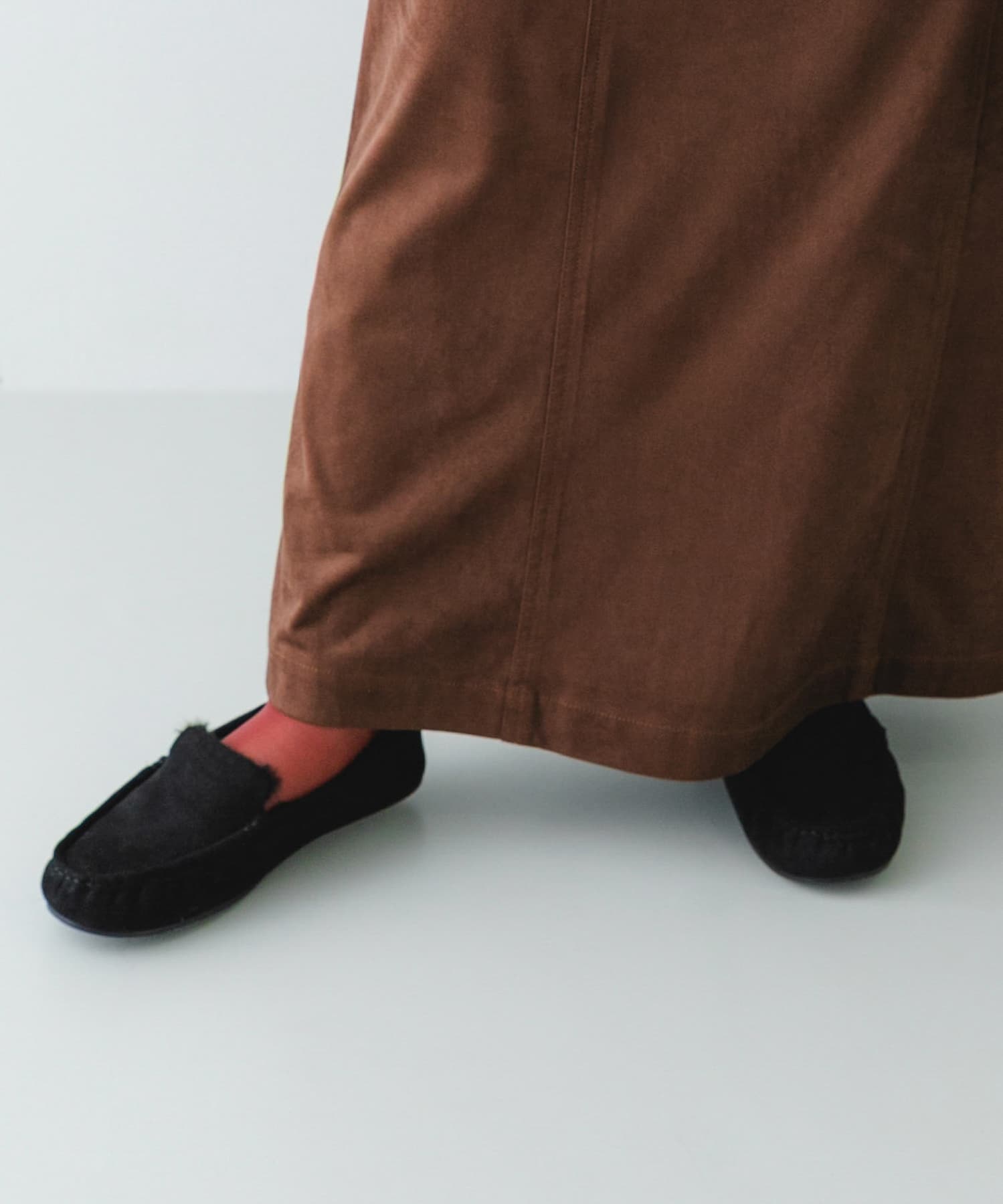 撥水フラッフィースリッポン BLACK 36