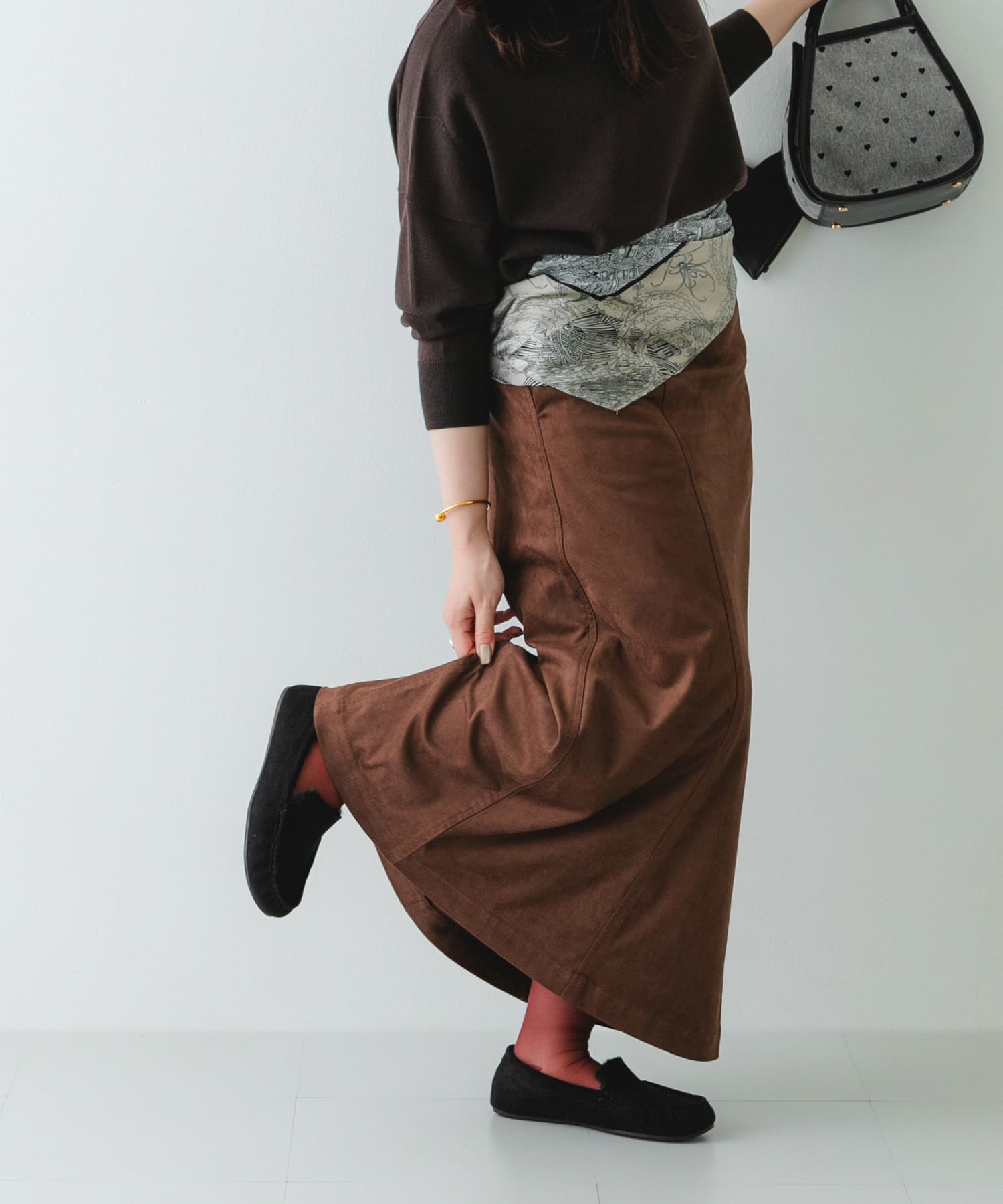 撥水フラッフィースリッポン BLACK 36