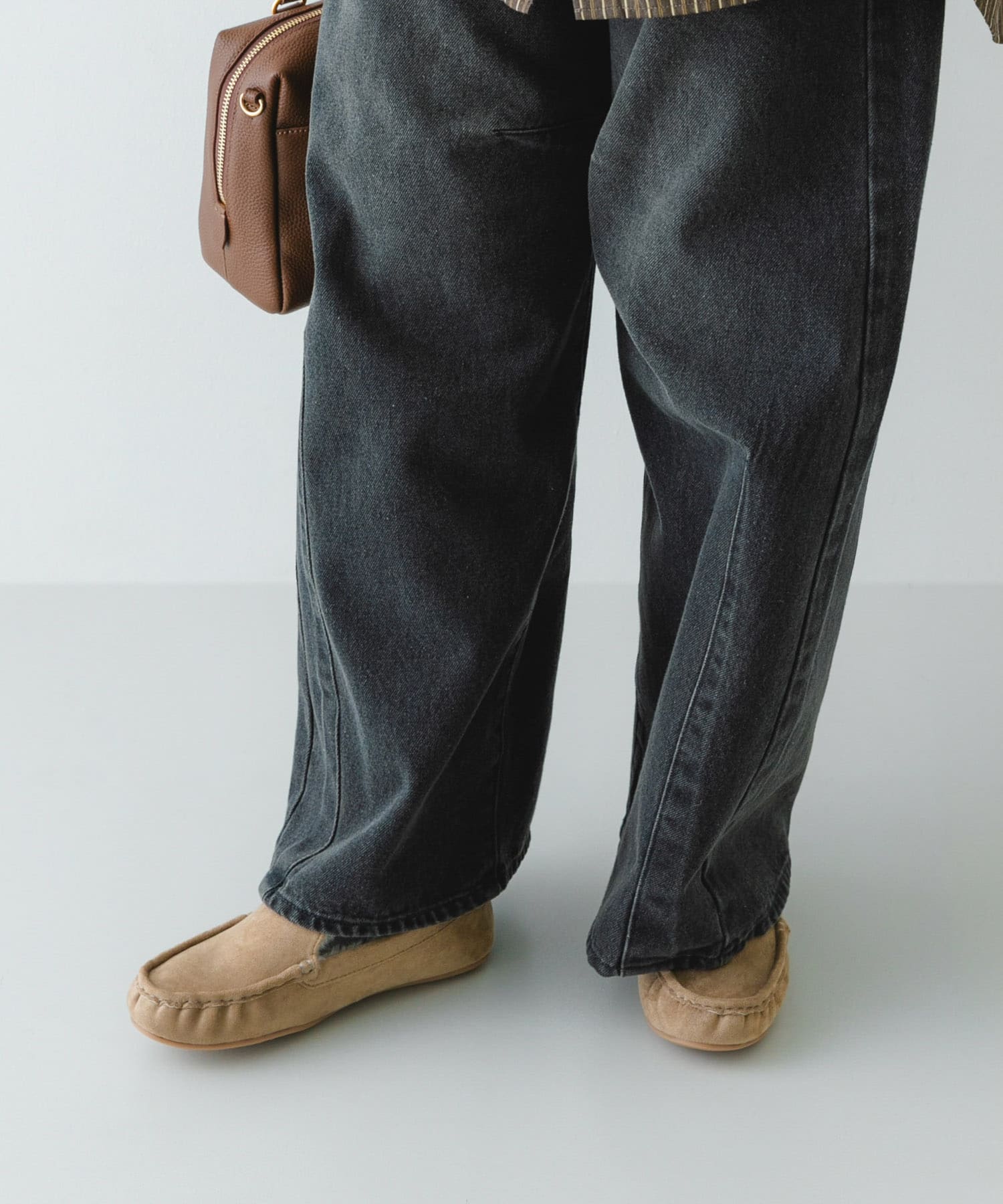 撥水フラッフィースリッポン LIGHT GRAY 36