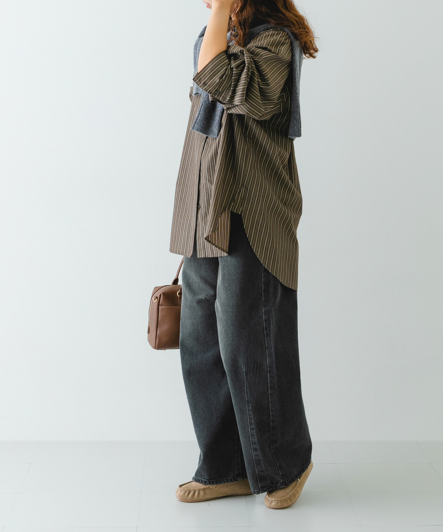 撥水フラッフィースリッポン LIGHT GRAY 36