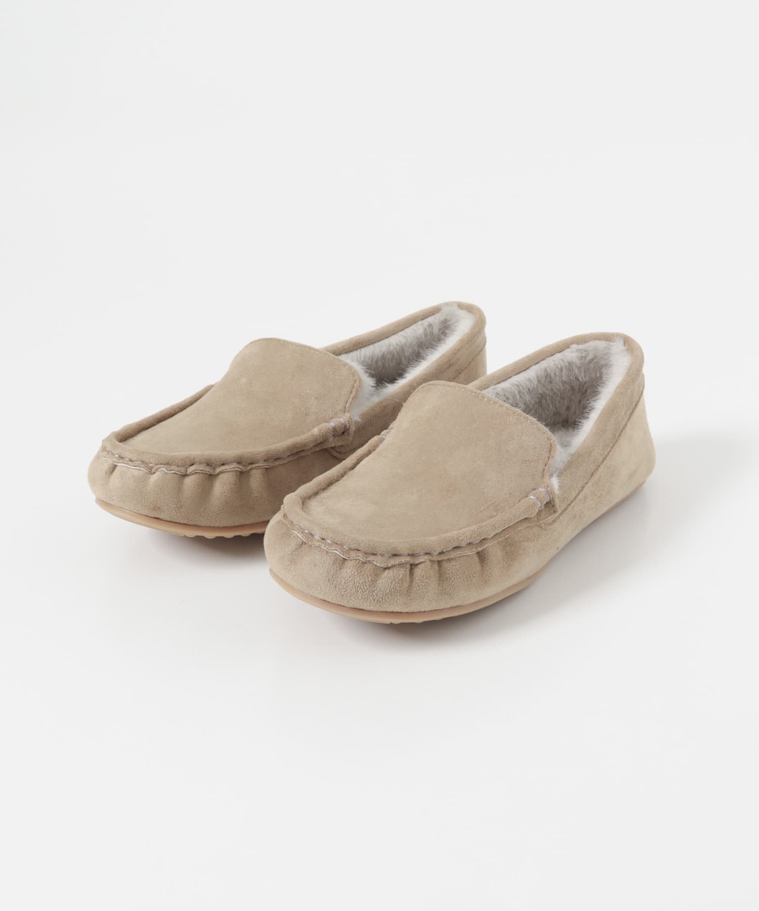撥水フラッフィースリッポン LIGHT GRAY 36