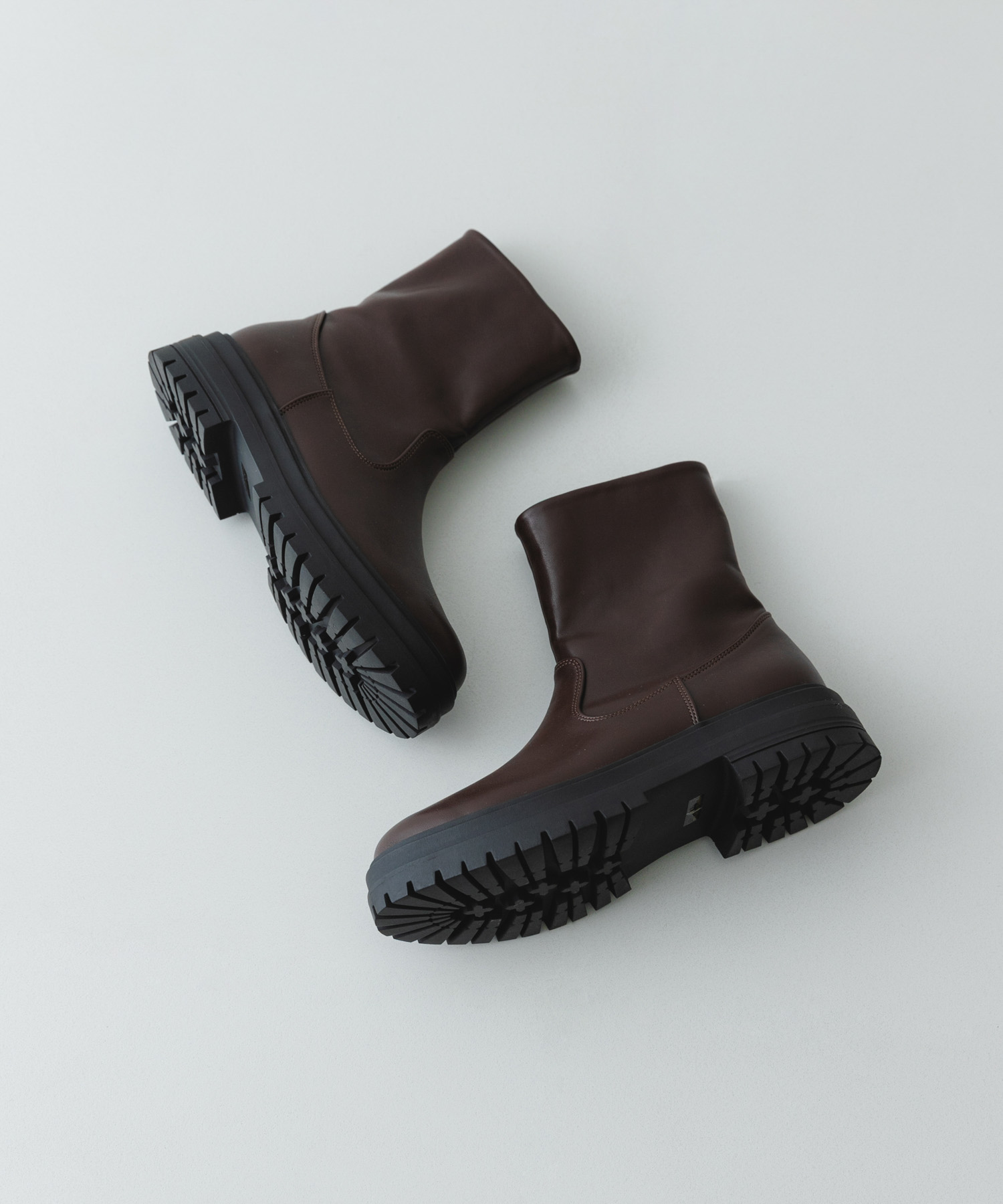 撥水ストレッチブーツ DARK BROWN 36