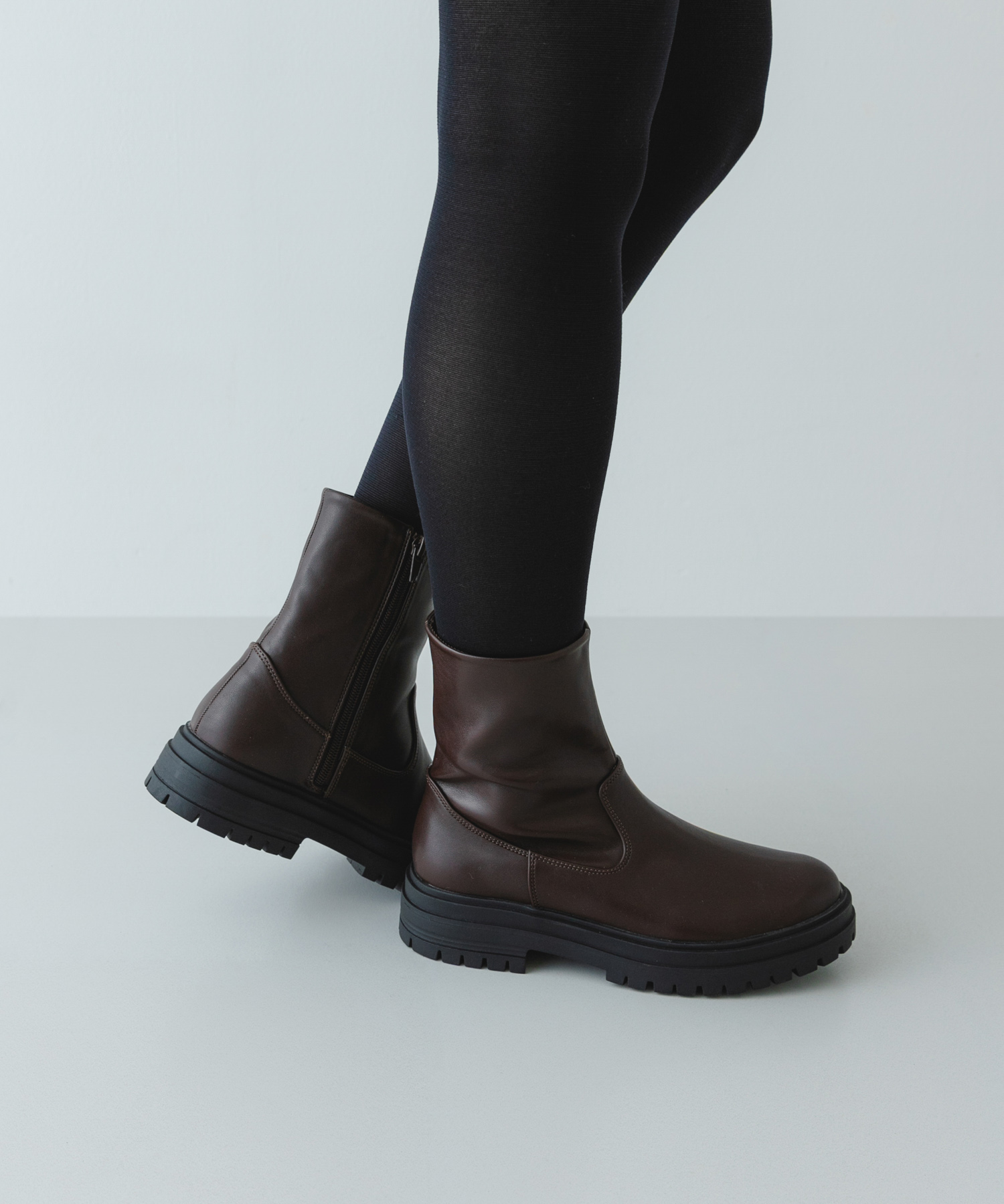撥水ストレッチブーツ DARK BROWN 36