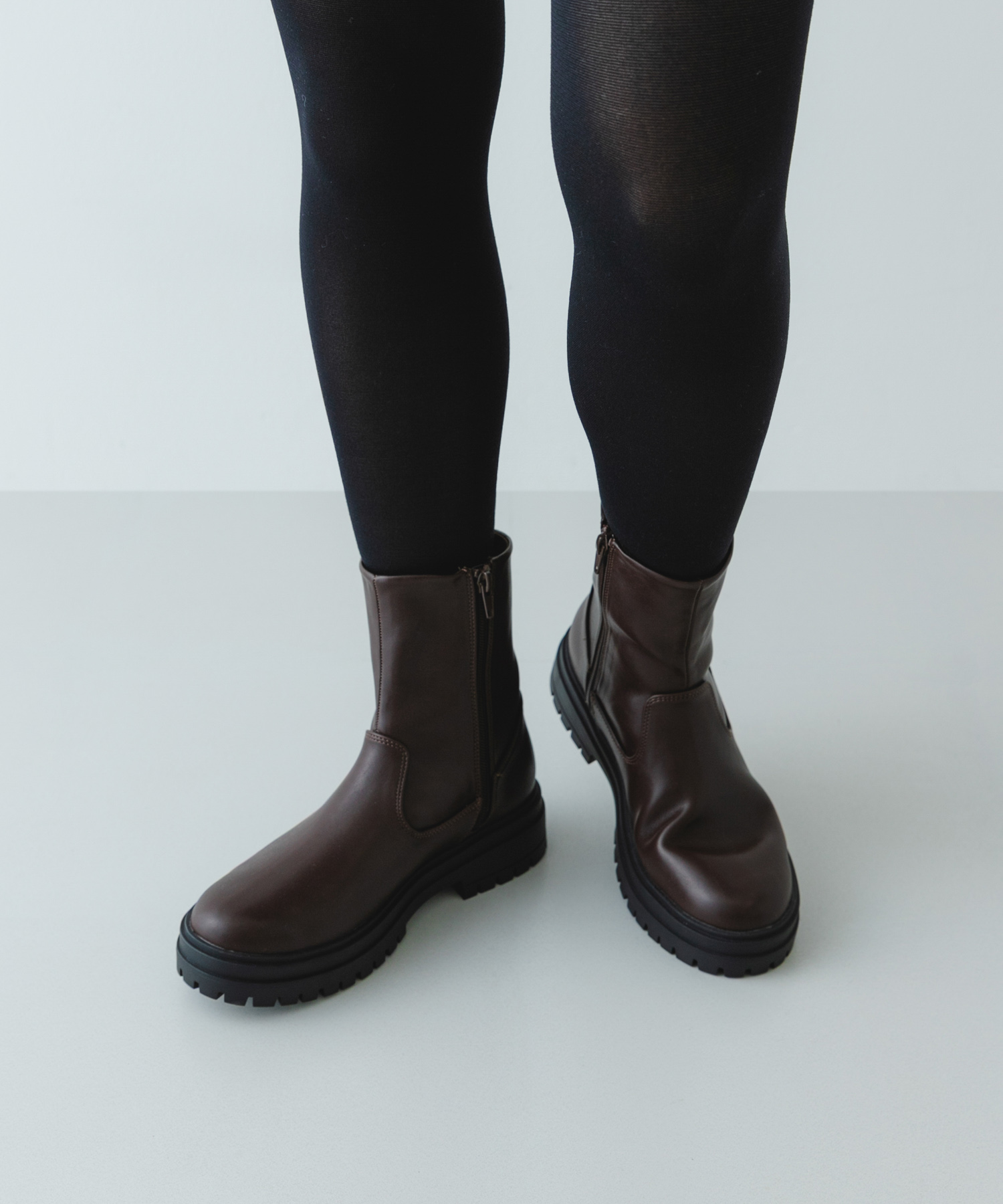 撥水ストレッチブーツ DARK BROWN 36