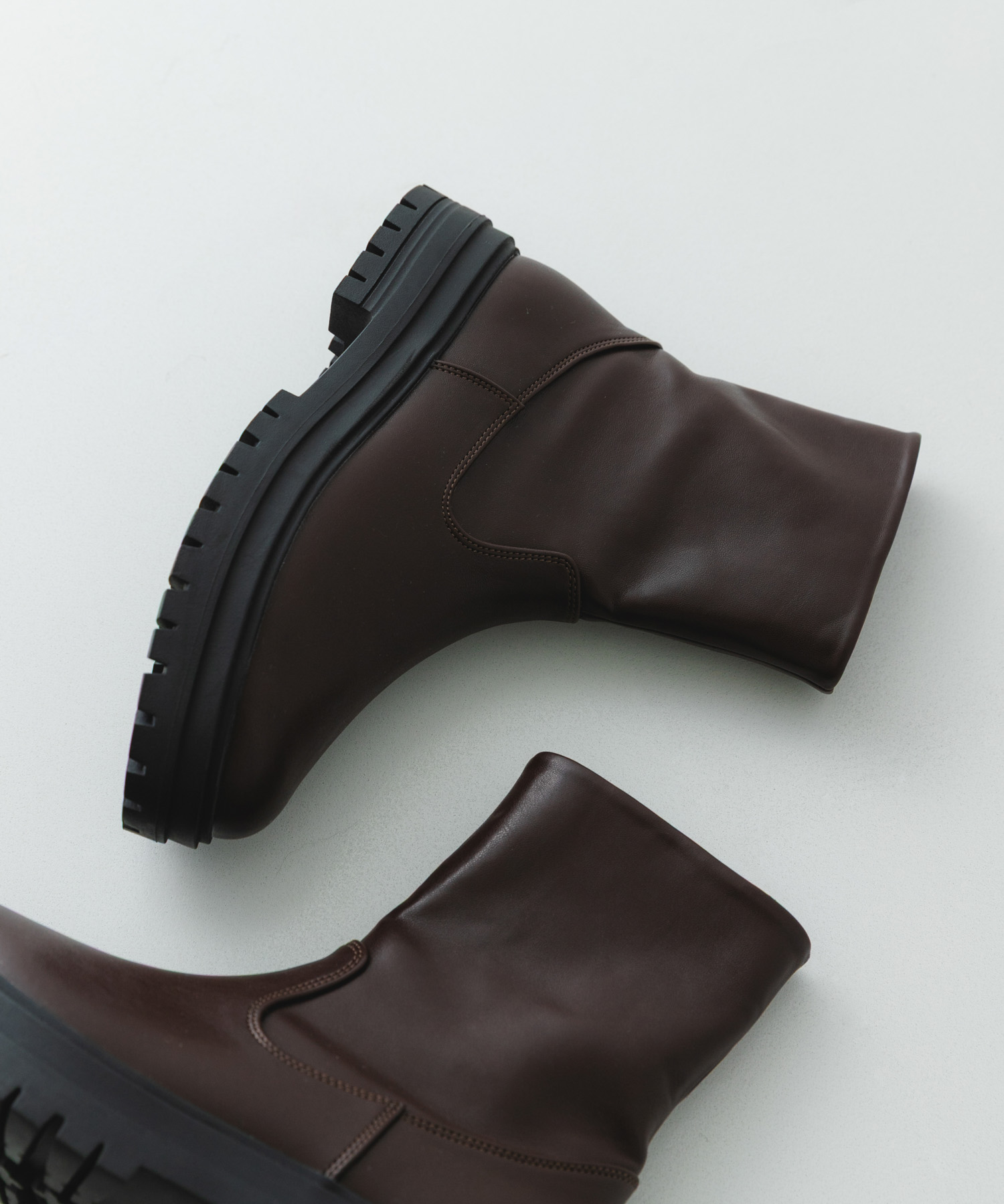 撥水ストレッチブーツ DARK BROWN 36