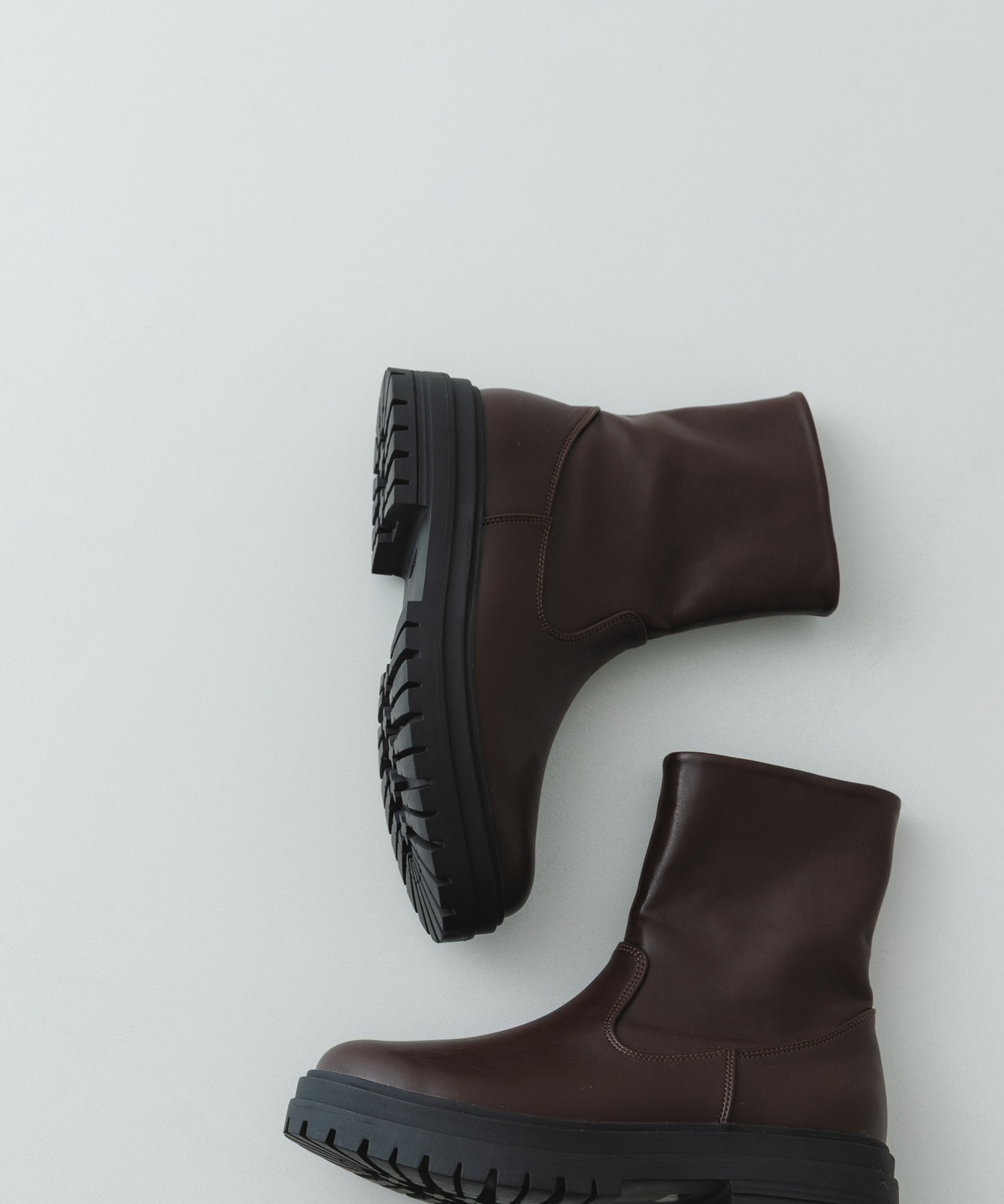 撥水ストレッチブーツ DARK BROWN 36