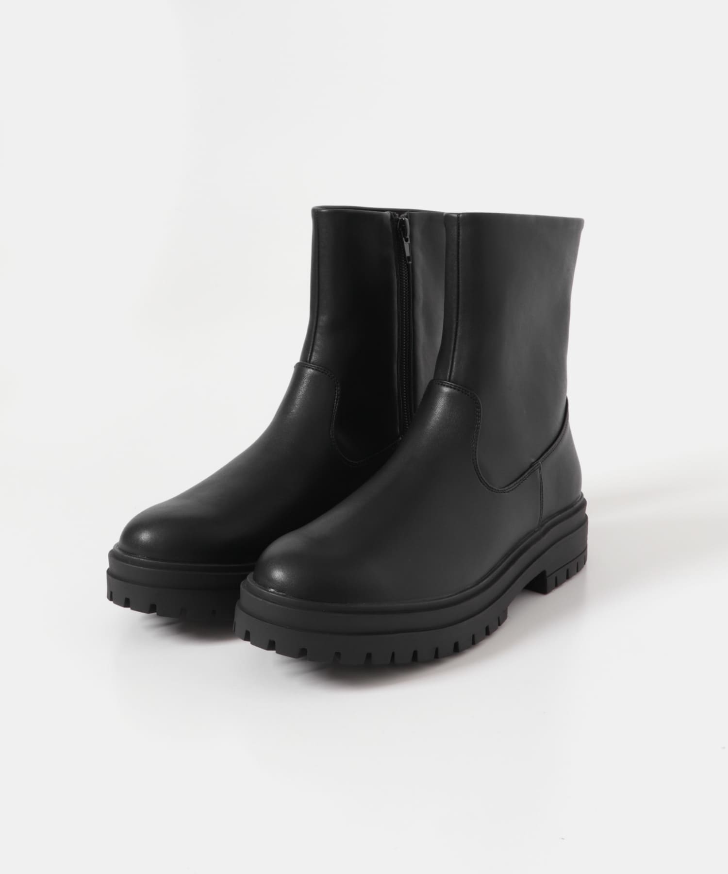 撥水ストレッチブーツ BLACK 36