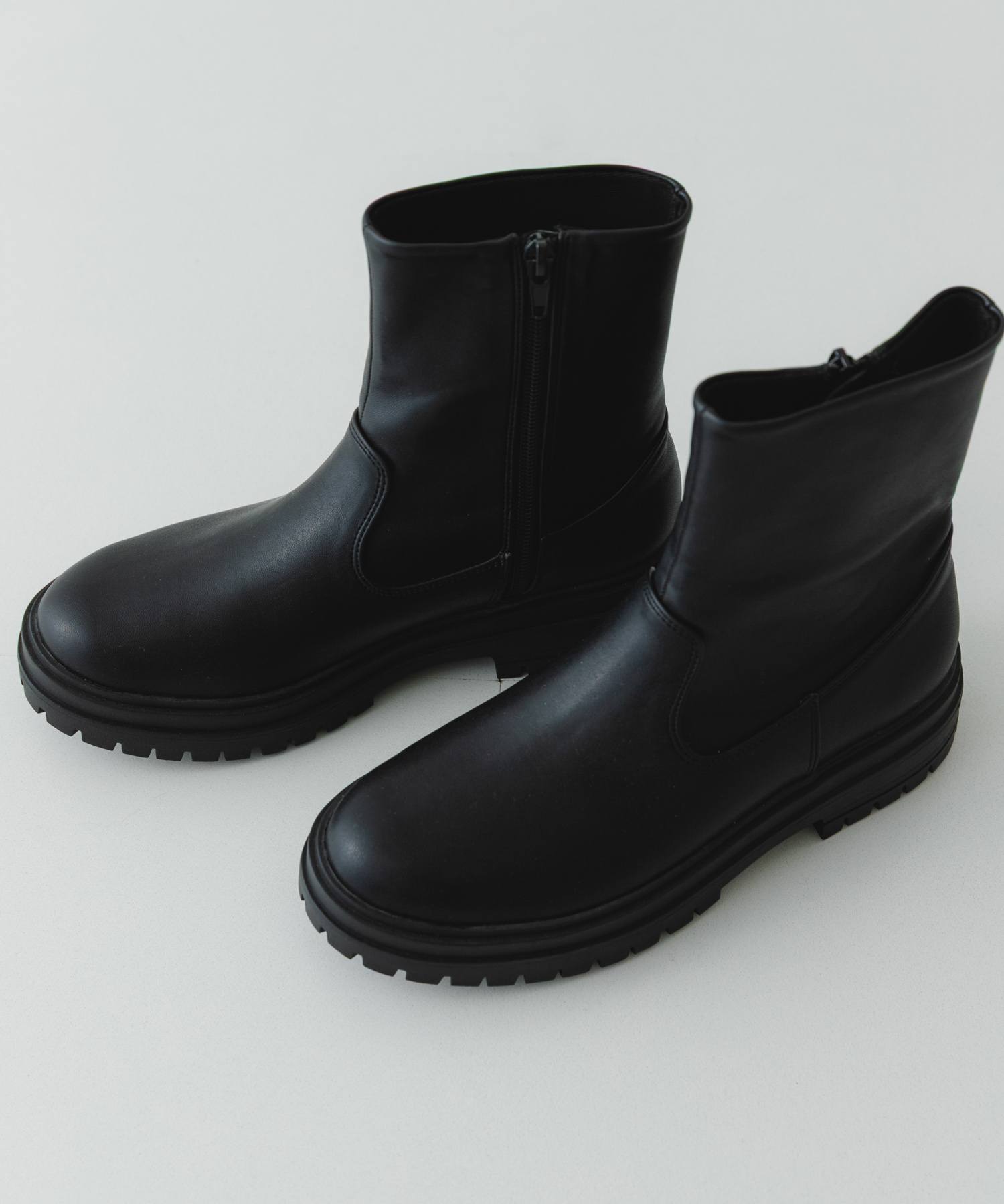撥水ストレッチブーツ BLACK 36