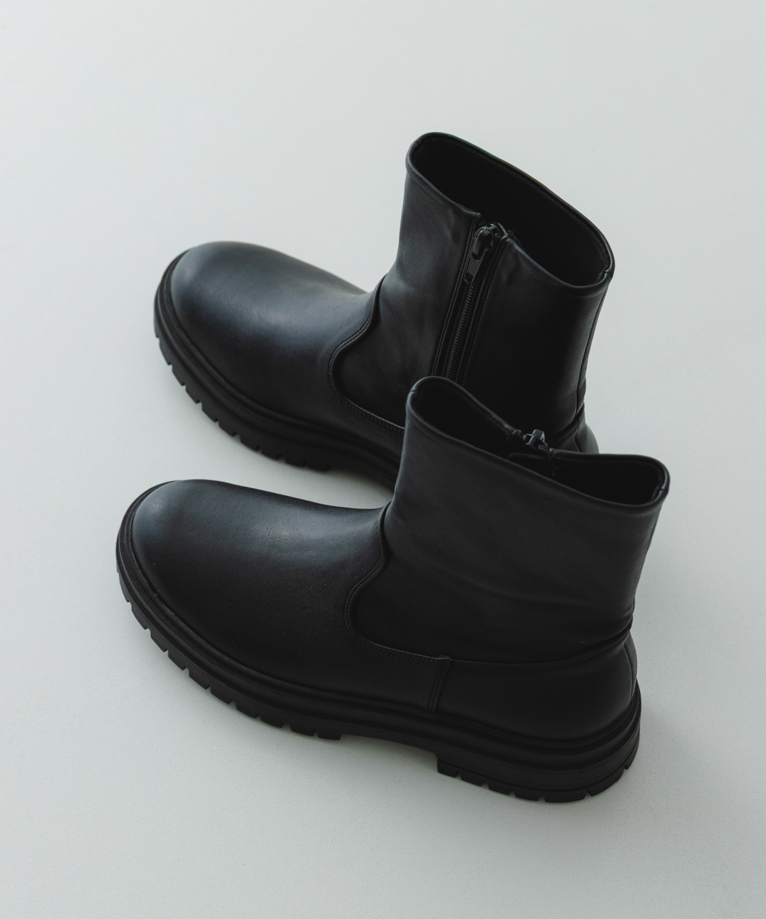 撥水ストレッチブーツ BLACK 36