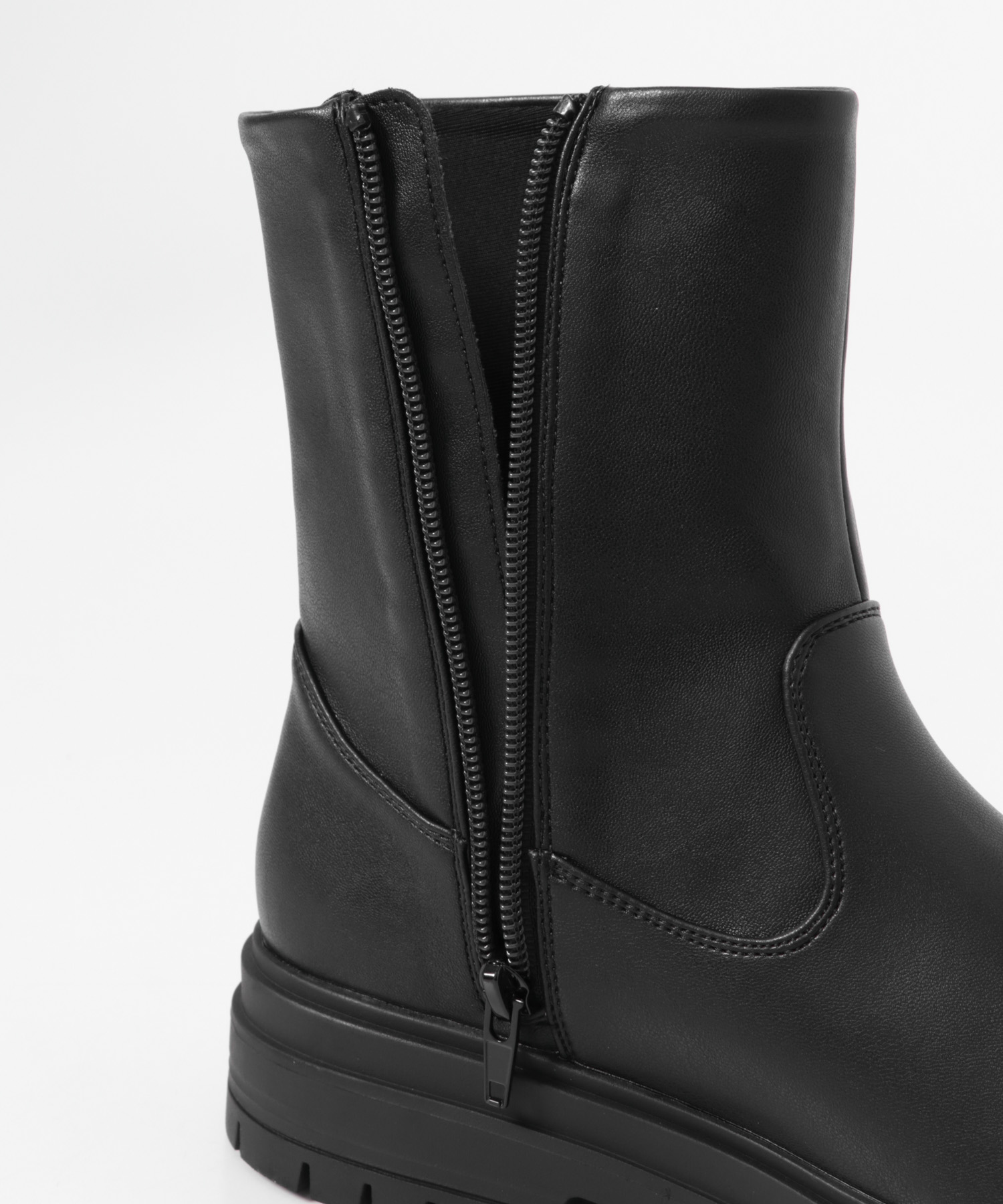 撥水ストレッチブーツ BLACK 36