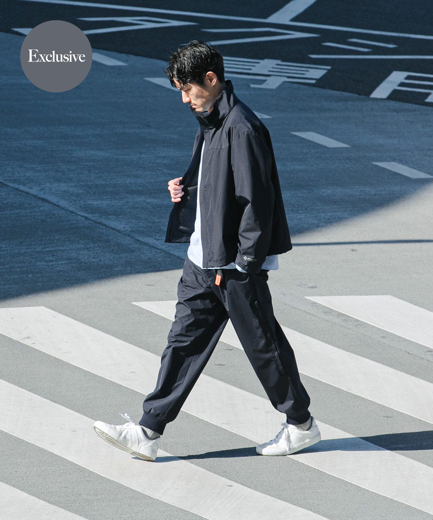 『別注』+phenix　WINDSTOPPER by GORE-TEX LABS リブジョガーパンツ